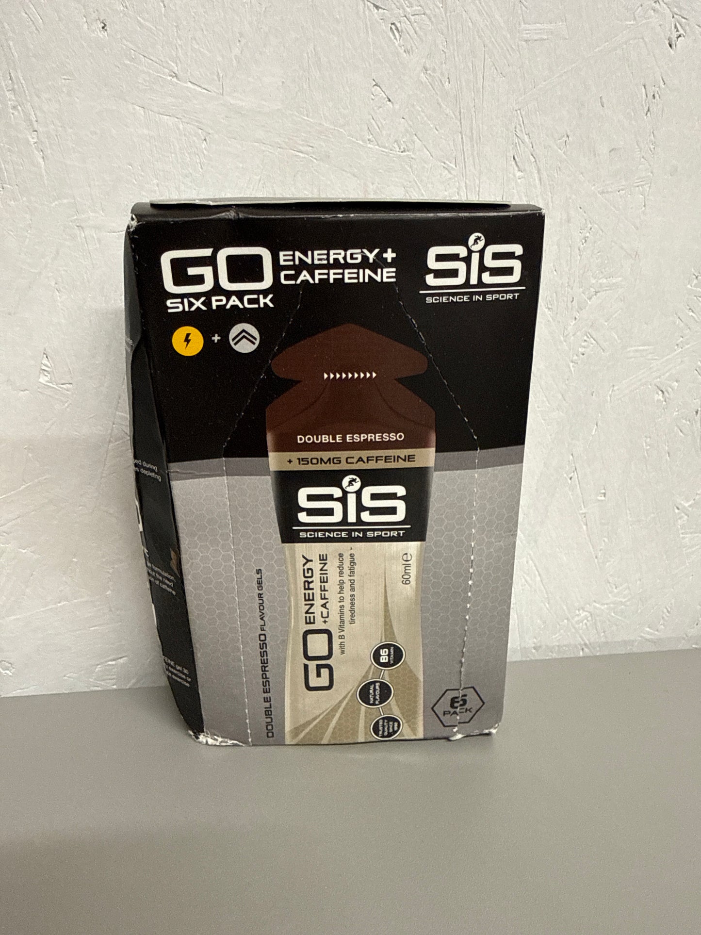 SIS - Go Six Pack Energy Gel - Double Espresso
