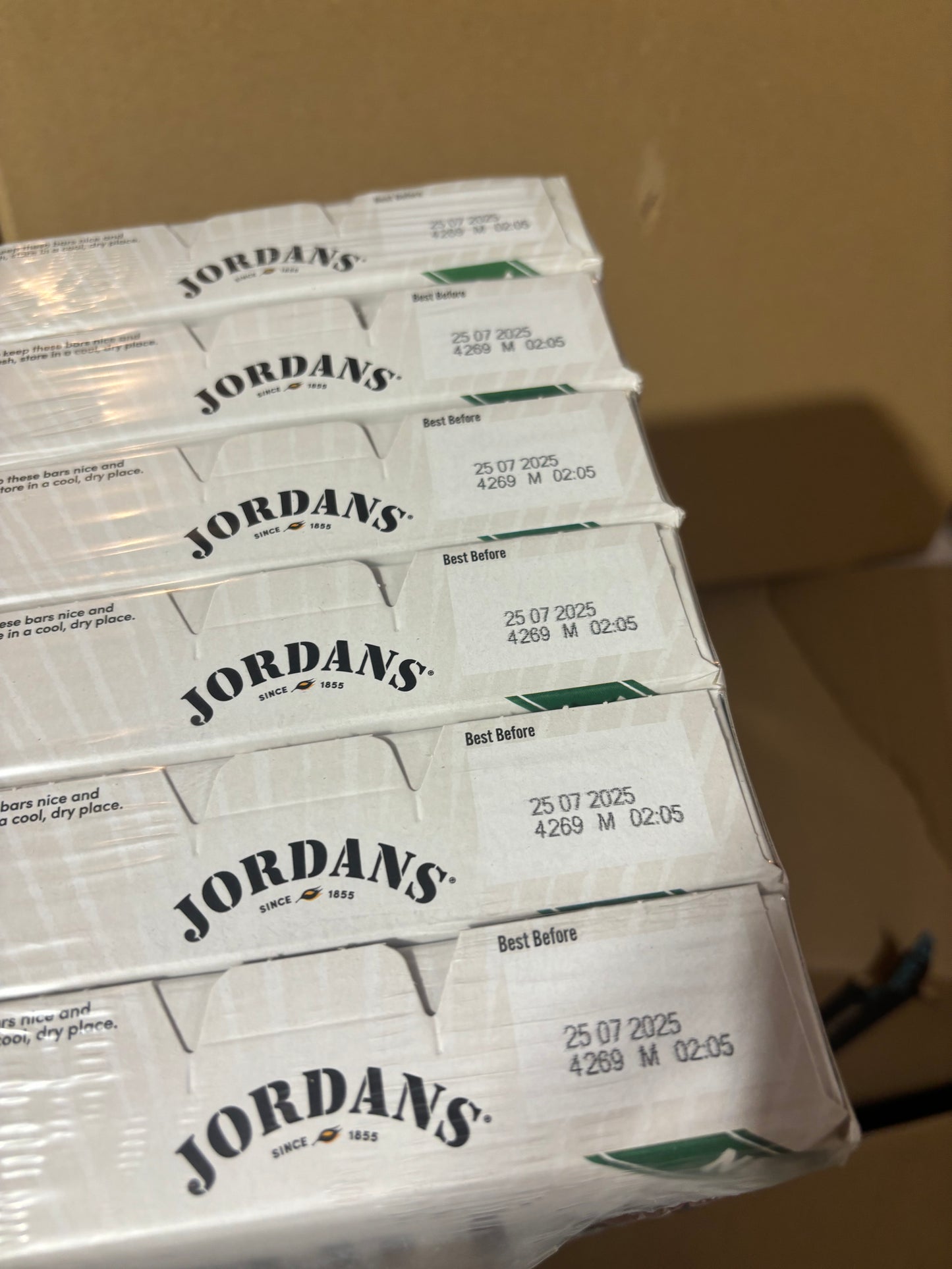 Jordans Frusli 6 x Sticky Toffee and Apple (32 bars)