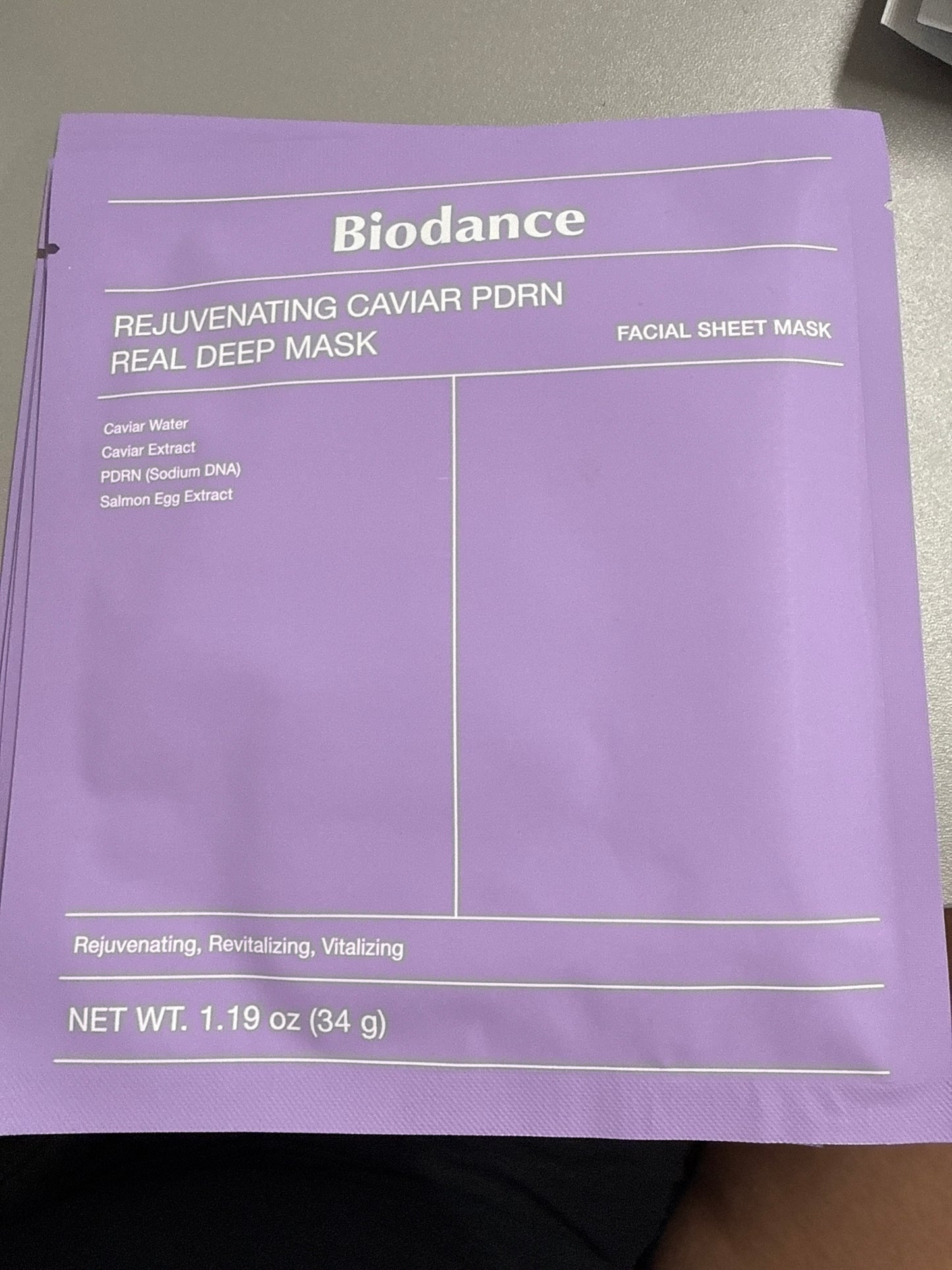 Biodance - Rejuvenating caviar pdrn facemask