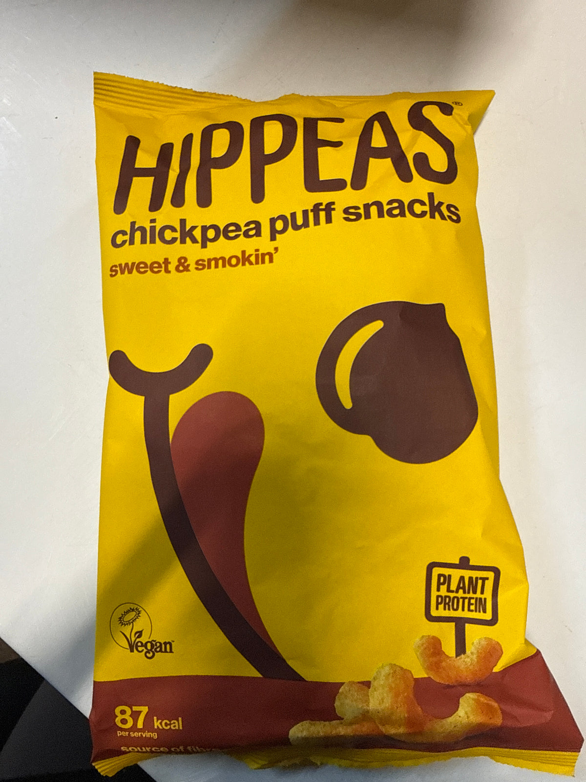 Hippeas Chickpea Puff Snacks Sweet & Smokin