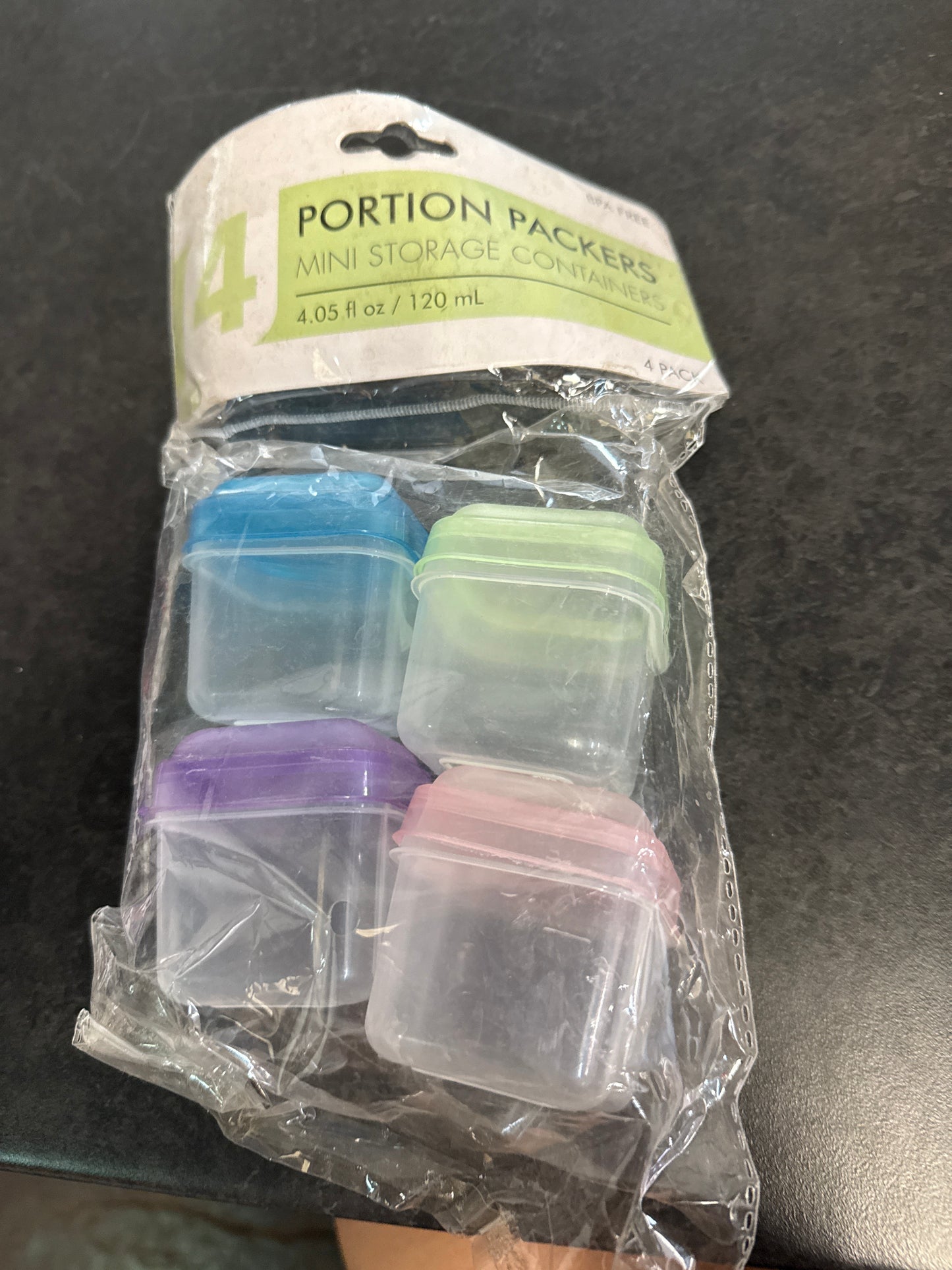 4 Mini Storage Containers