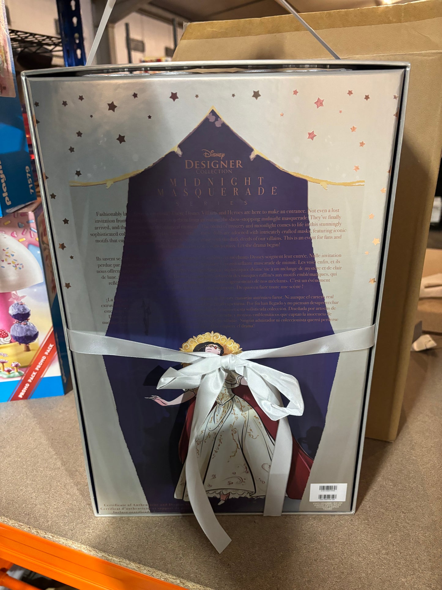Snow White Disney Designer Collection Midnight Masquerade Series Fashionably Late Limited Edition Doll, Snow White and the Seven Dwarfs