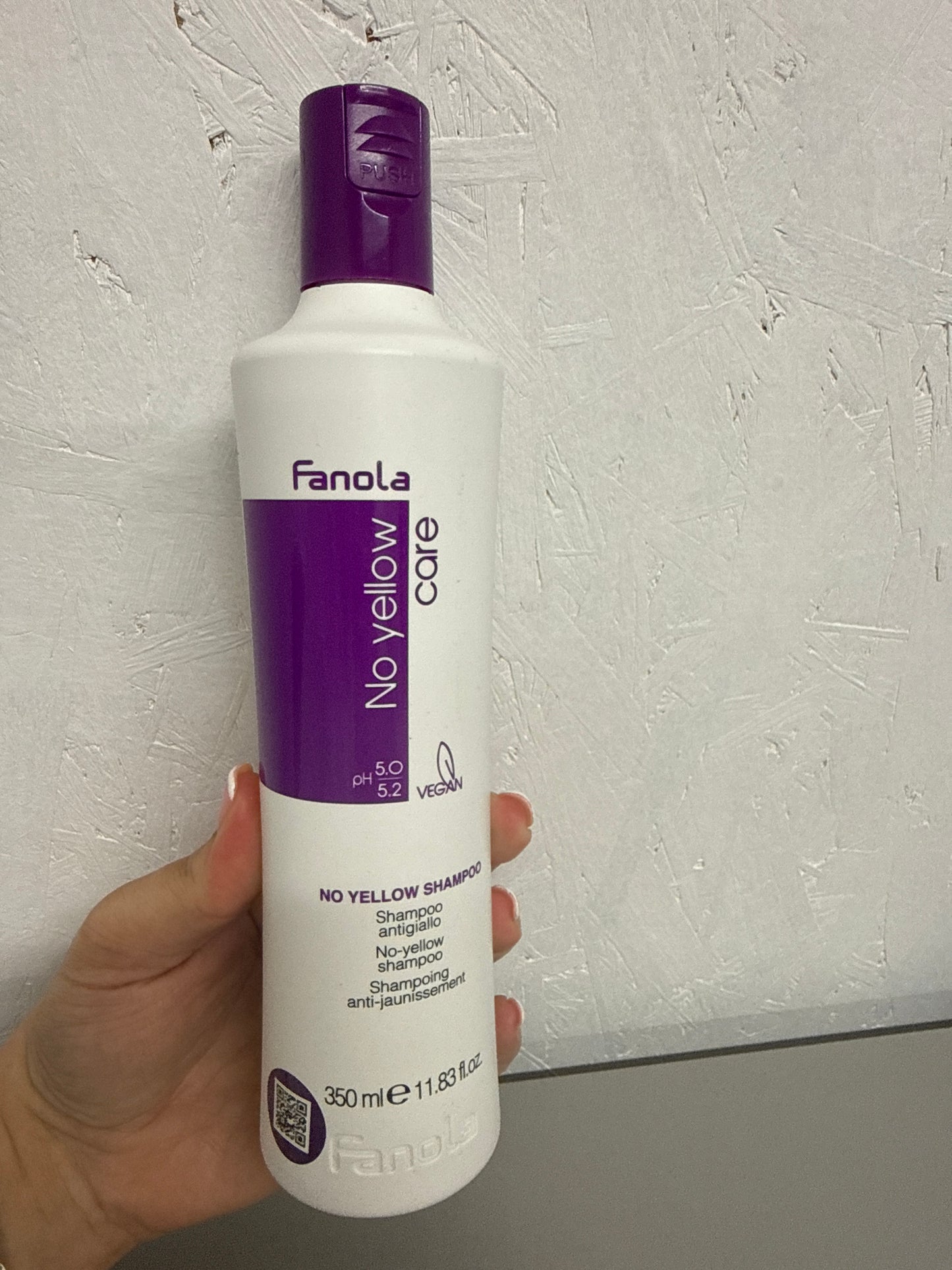 Fanola No Yellow Anti-Yellow Hair Shampoo - 350ml