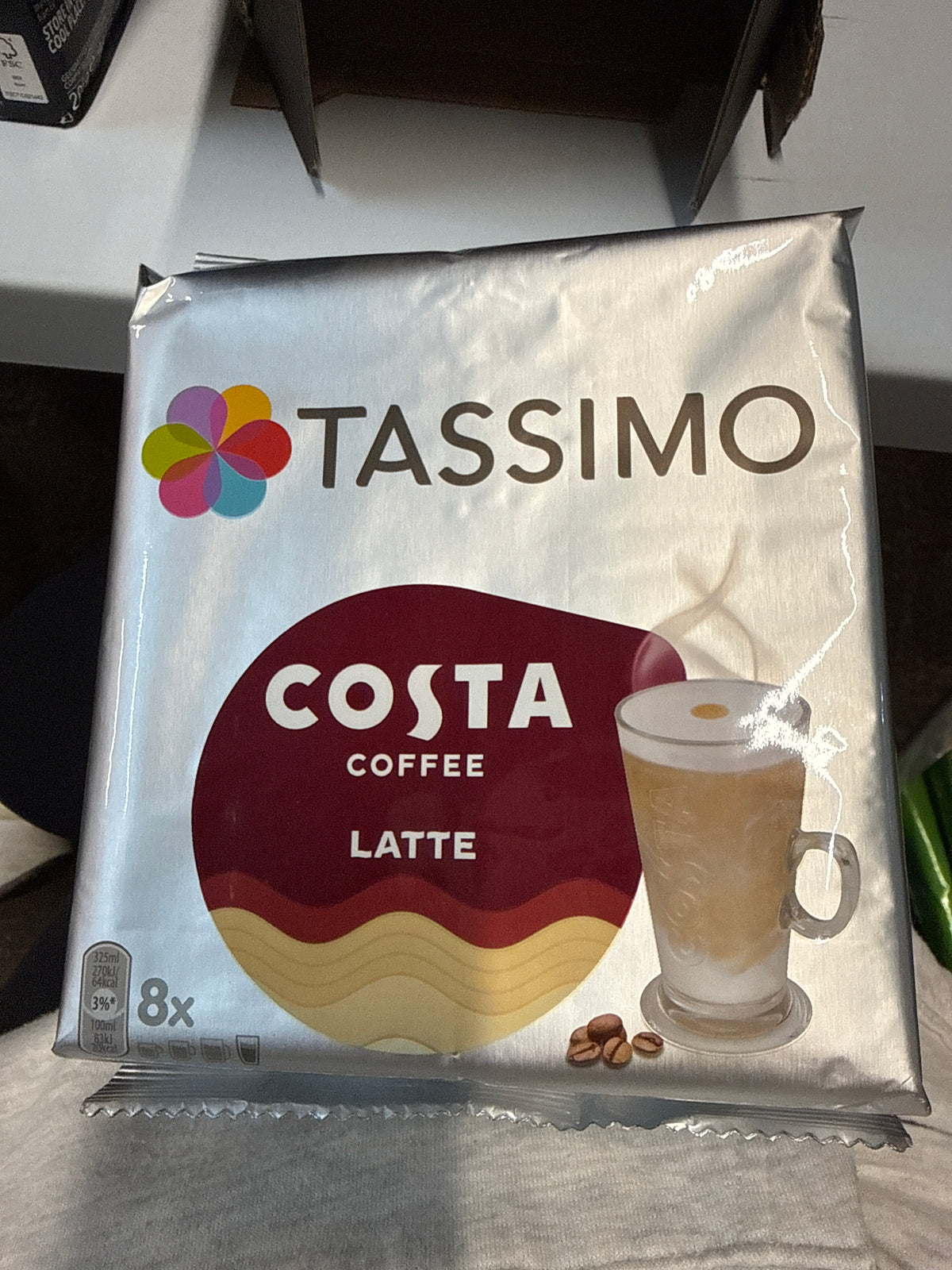 Tassimo Costa Latte *June 26 Dated*