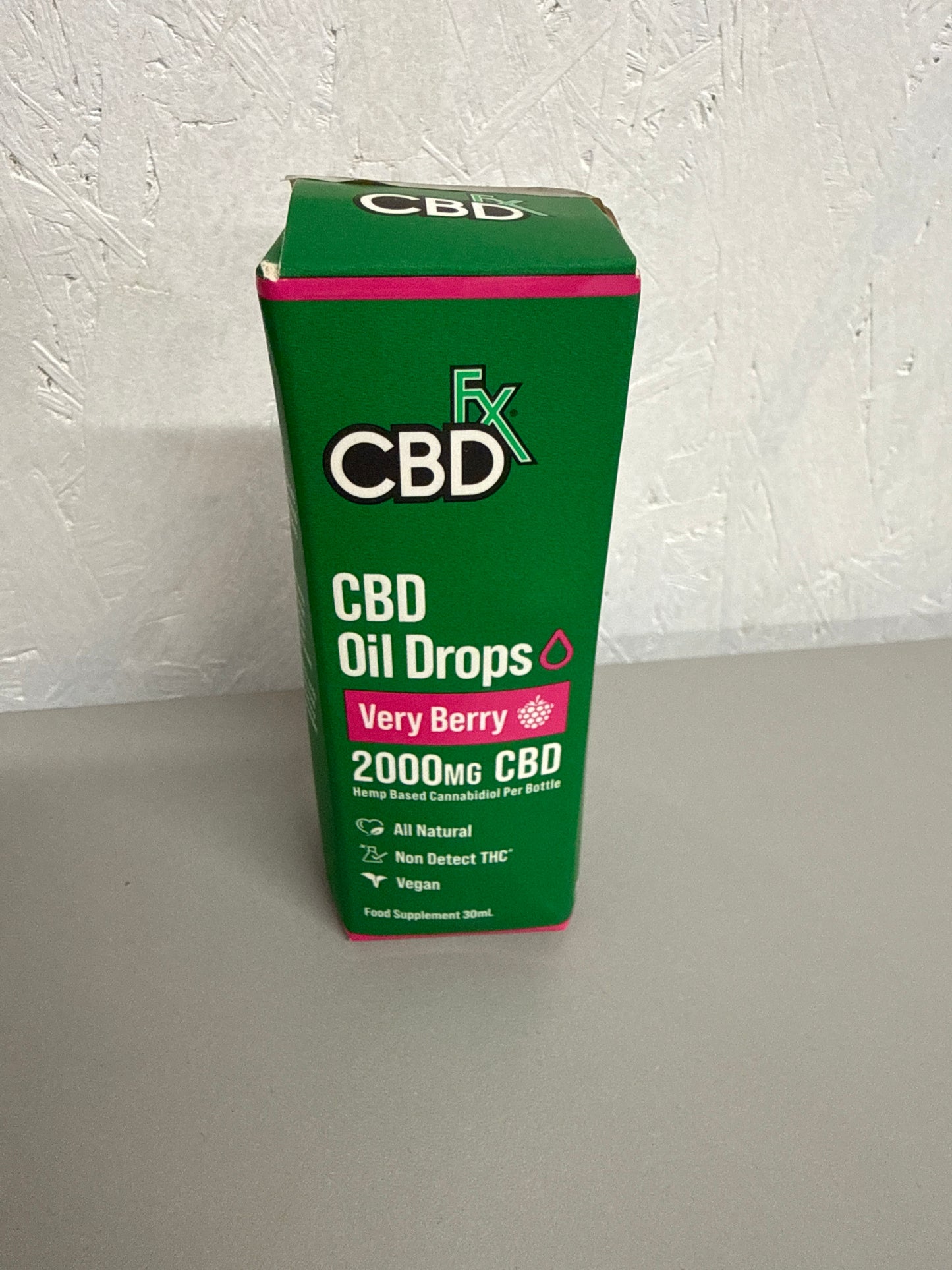 FX CBD - CBD Oil Drops Very Berry 2000mg
