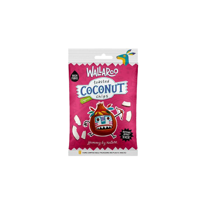10 x 30g Wallaroo Toasted Coconut Chips