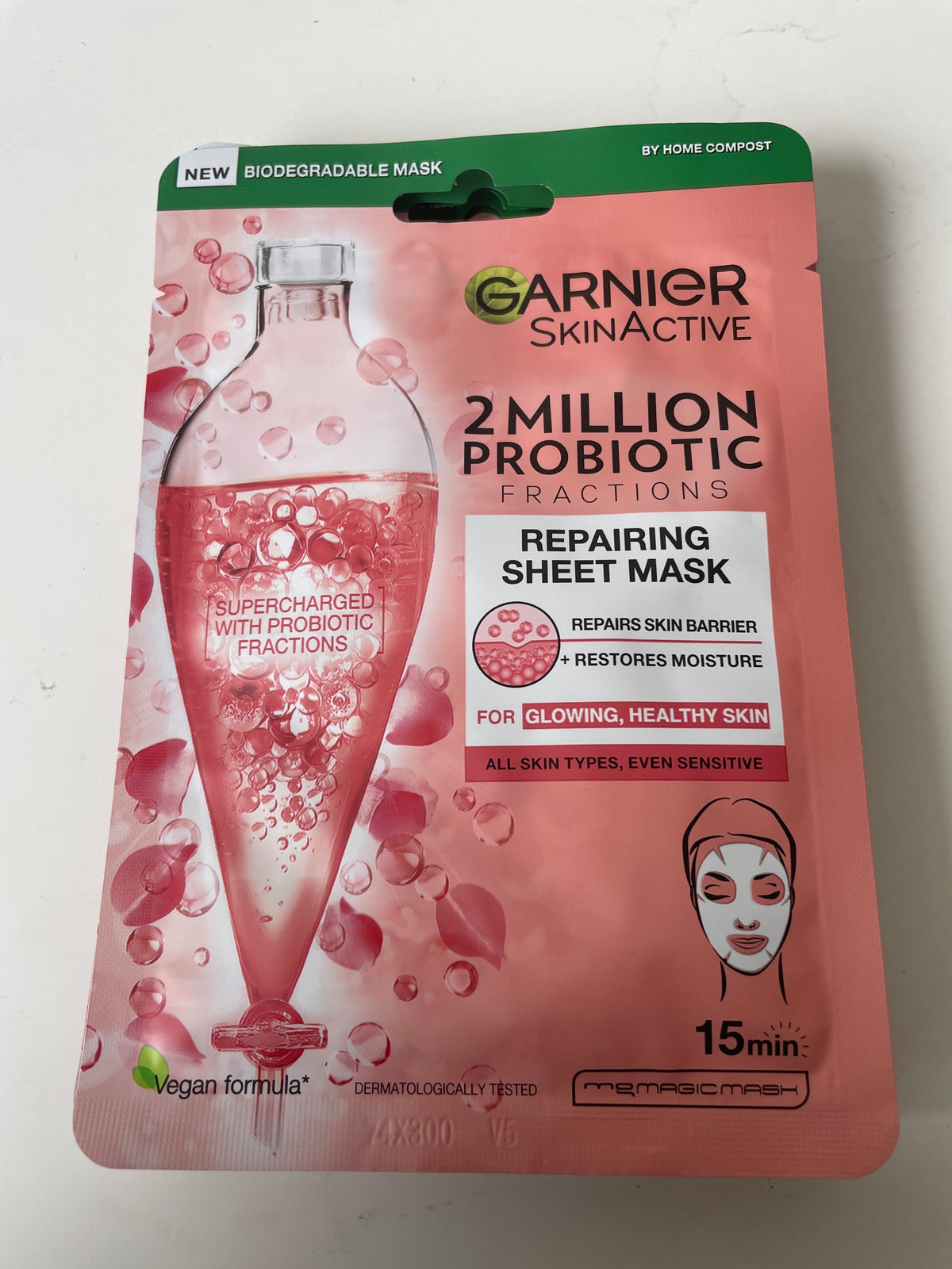 Garnier - 2 Million Probiotic Repairing Sheet Mask All Skin Types