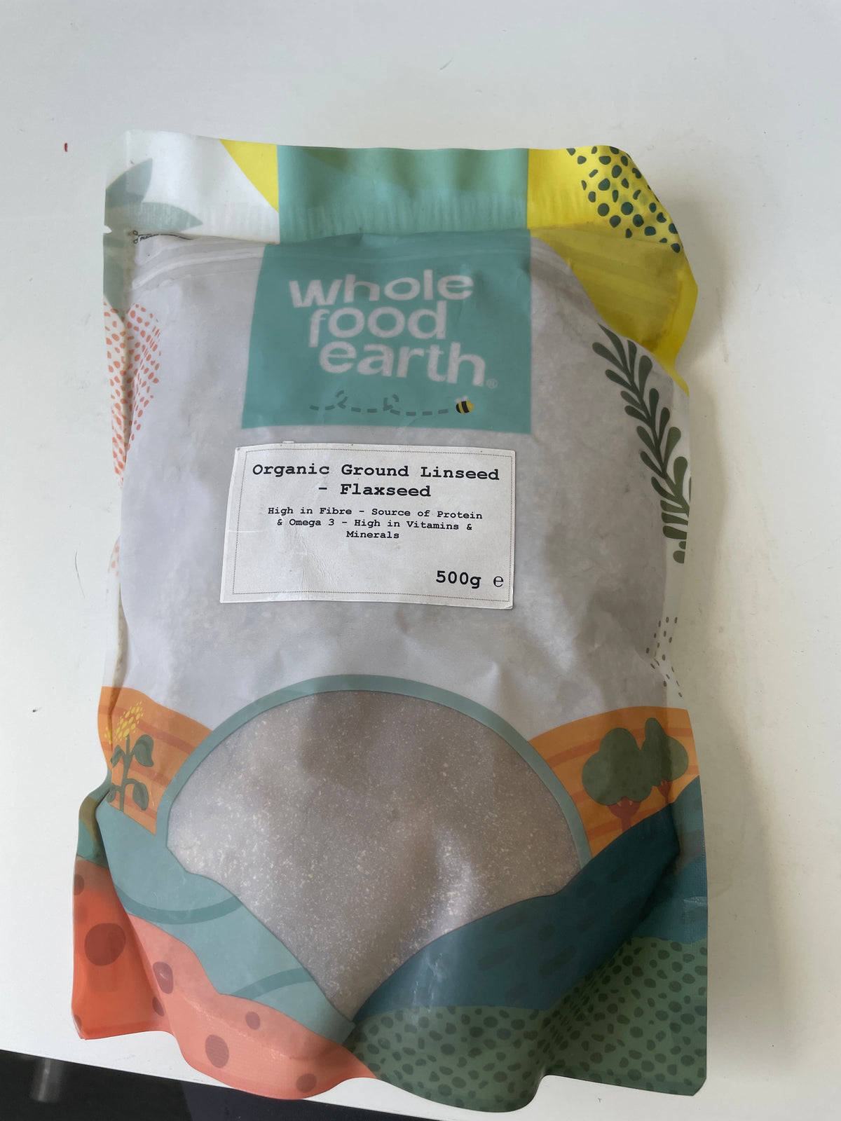 Organic Ground Linseed - Flaxseed 500g
