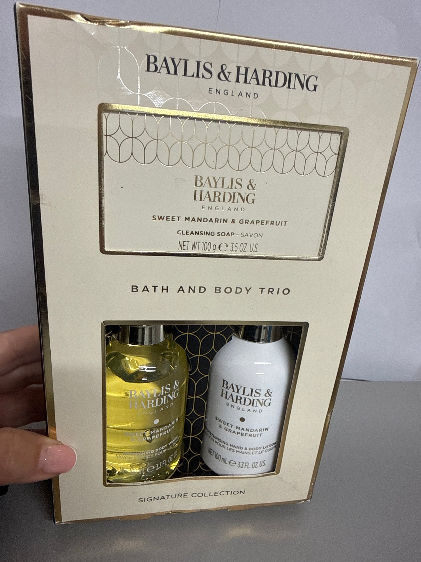Baylis & Harding Sweet Mandarin & Grapefruit Bath & Body Trio Gift Set