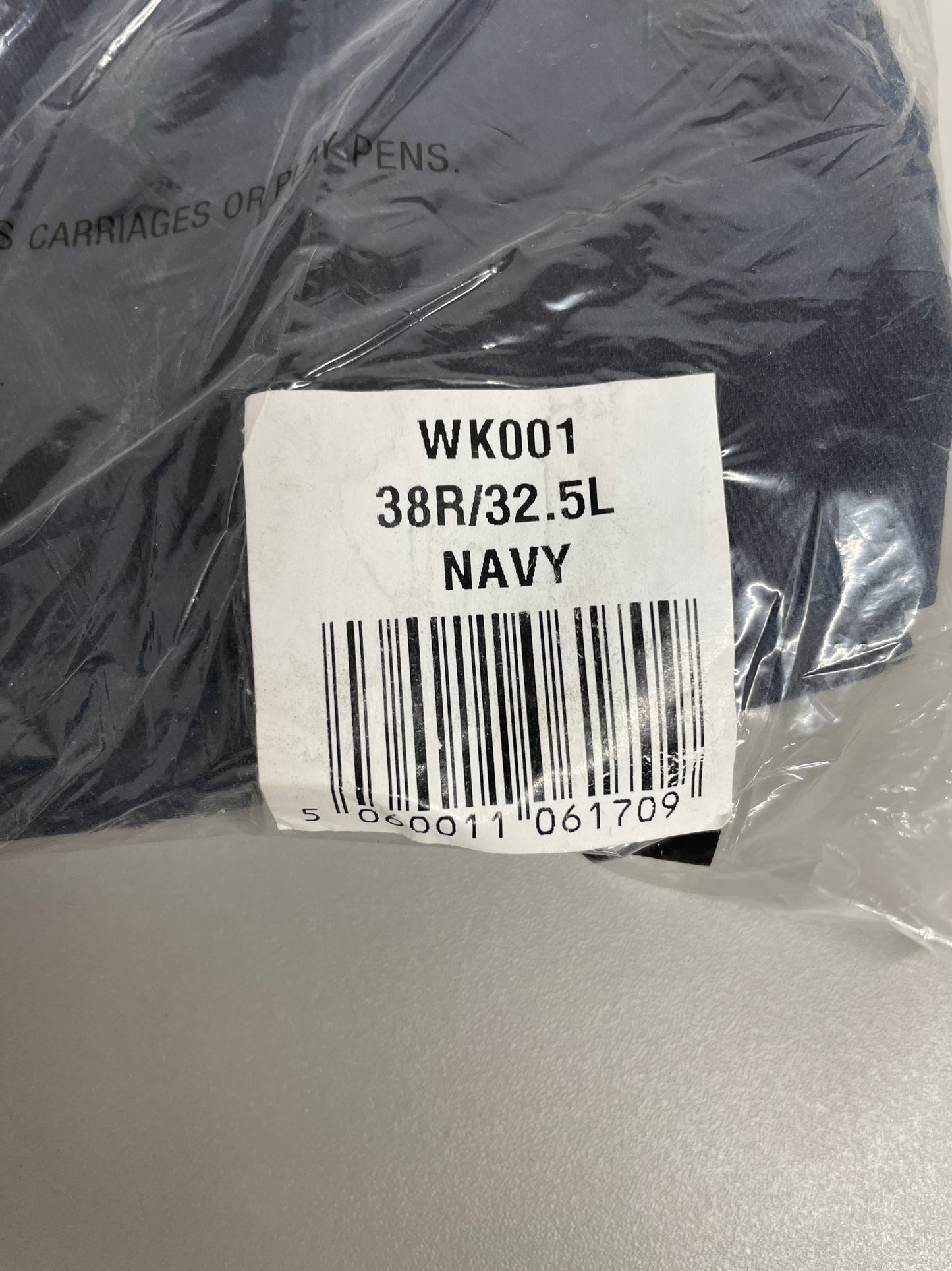 1 Pair StandSafe - Work Pants - 38R - 32.5L