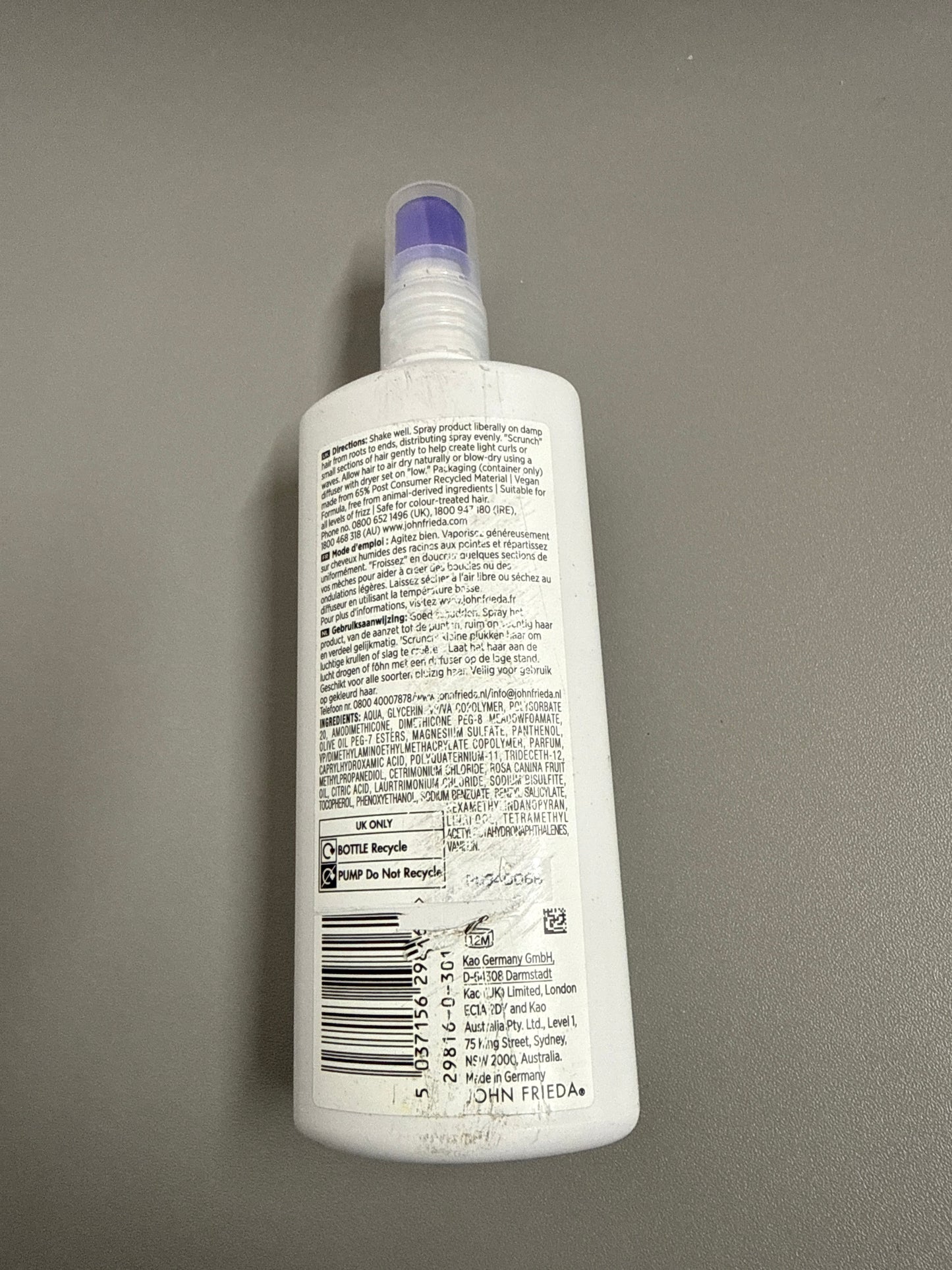 John Frieda Frizz Ease Dream Curls Styling Spray 200ml