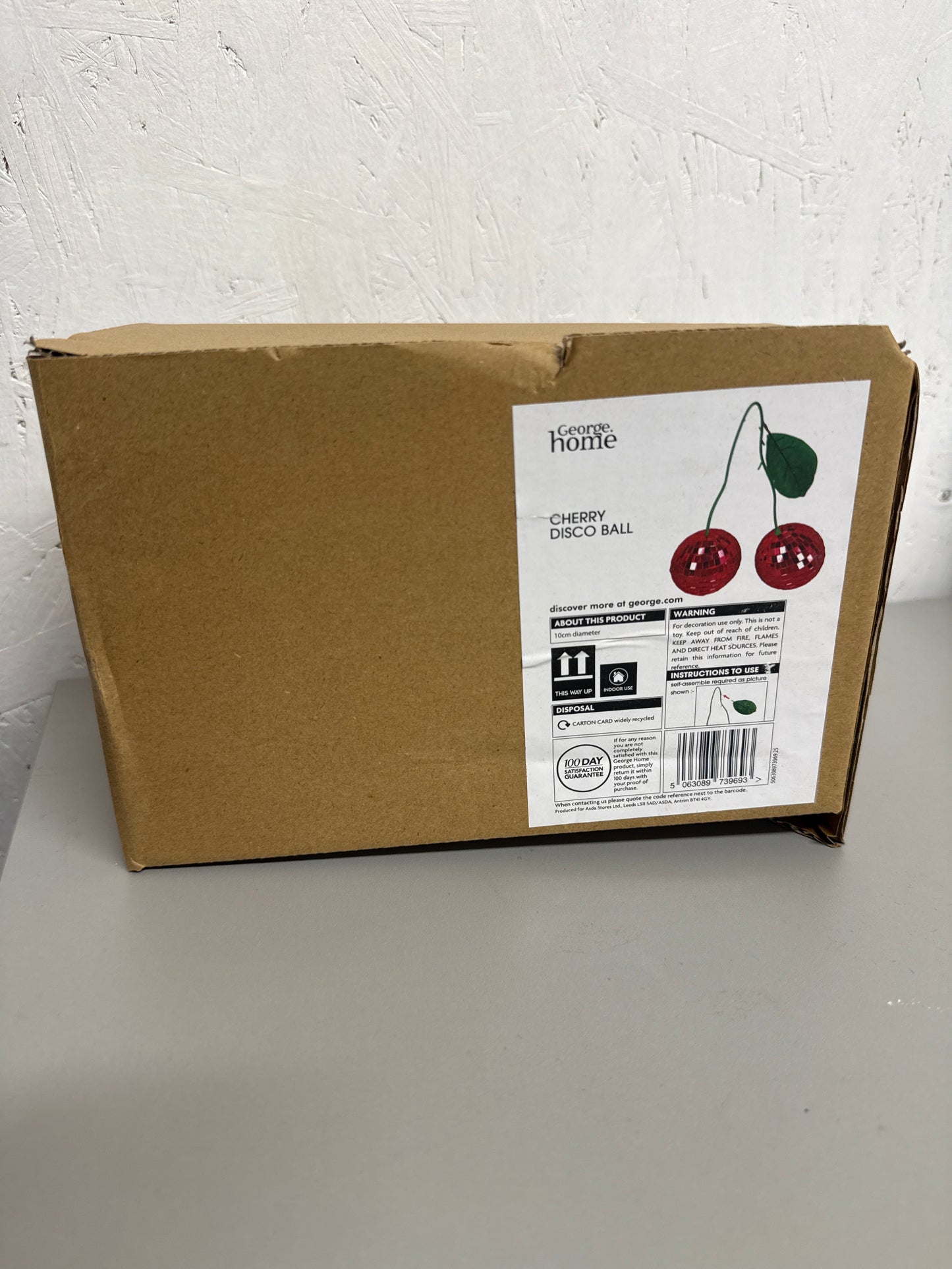 George Home Cherry Disco Ball