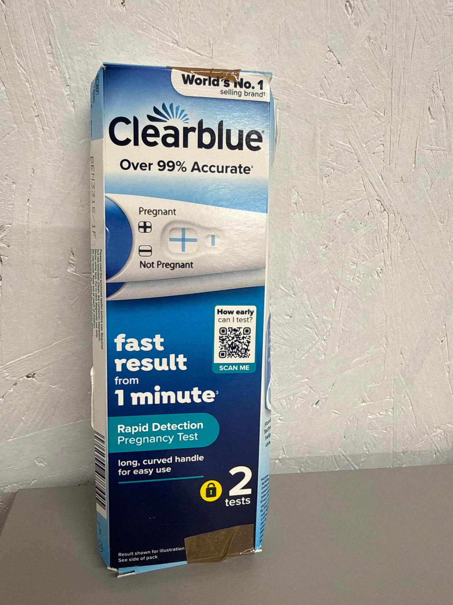 Clearblue Rapid Detection Pregnancy Test - Pack of 2