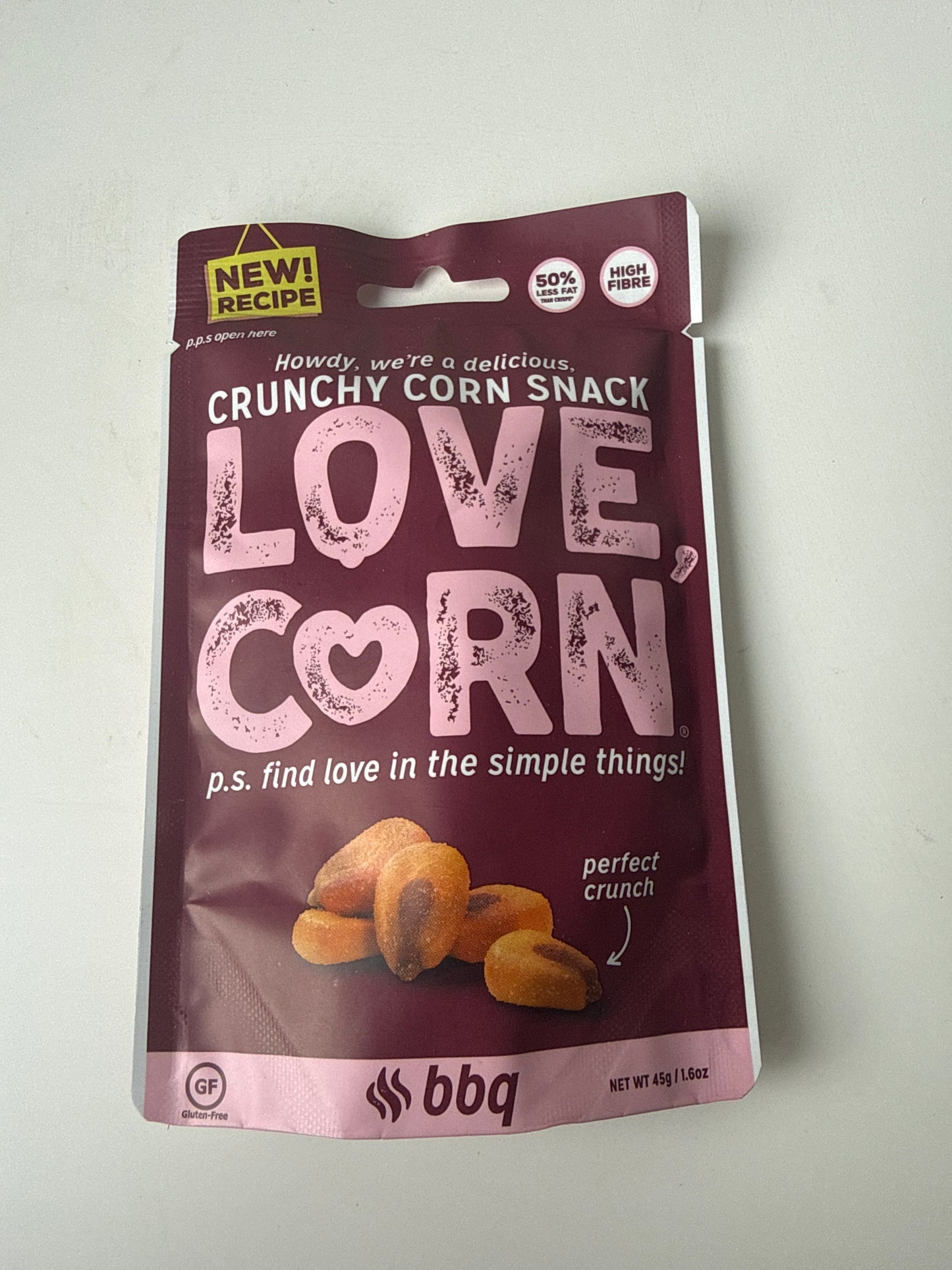 Love Corn - BBQ Crunchy Corn Snack