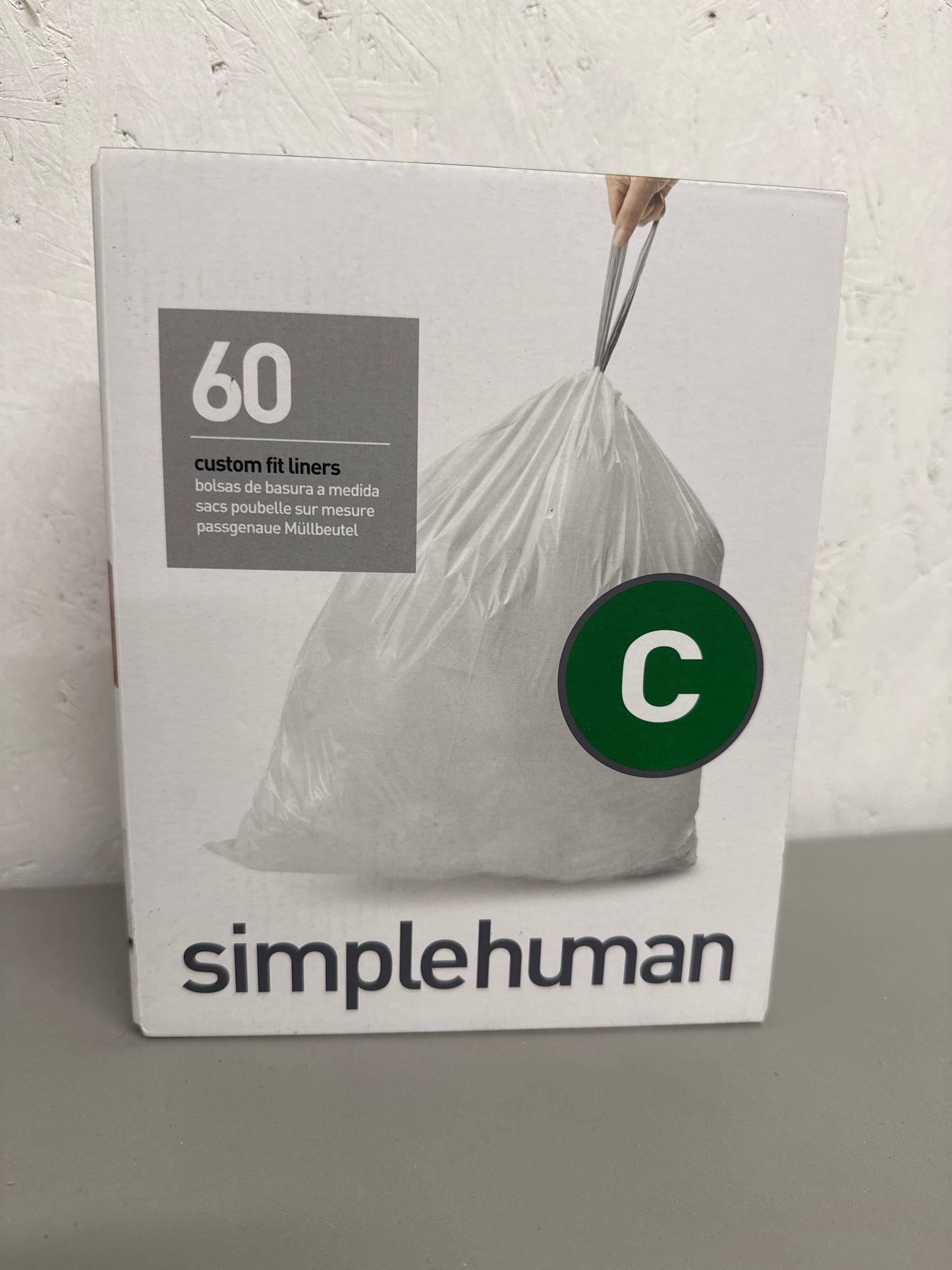 Simple Human C - 60 Custom Fit Liners 10-12L (2.2-2.6 UK Gal)