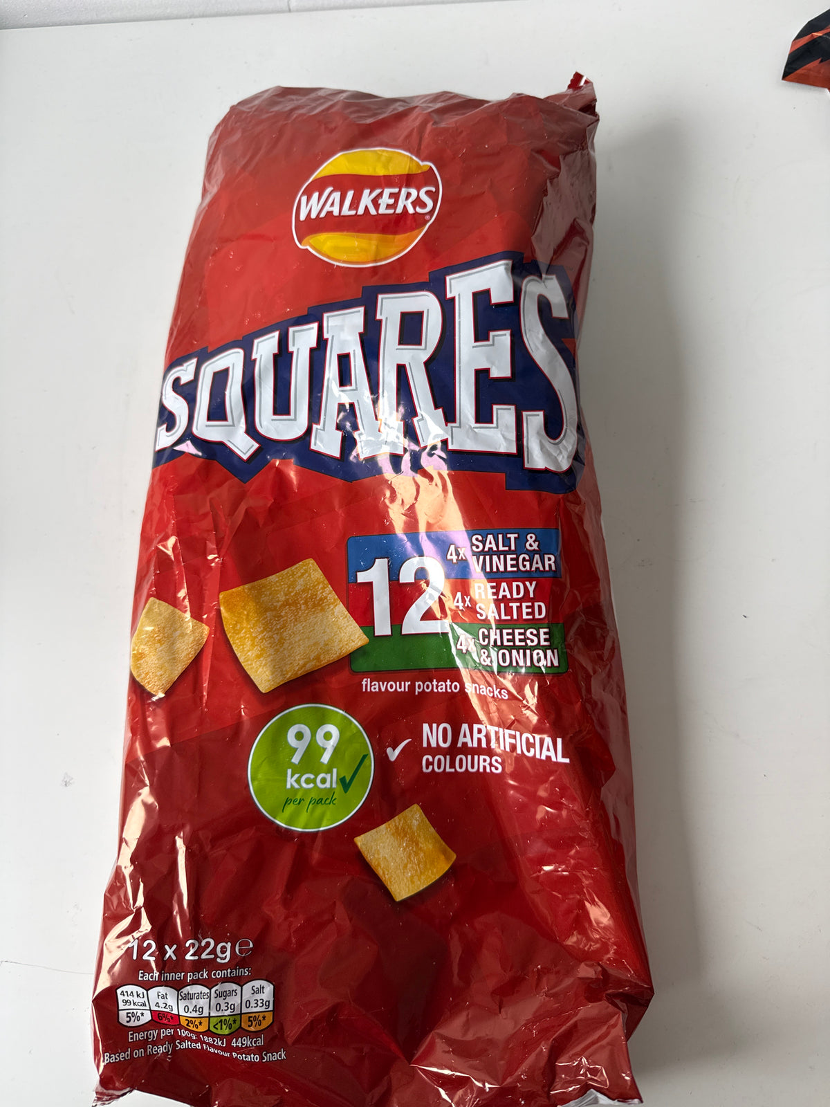 Walkers Squares - 12pk