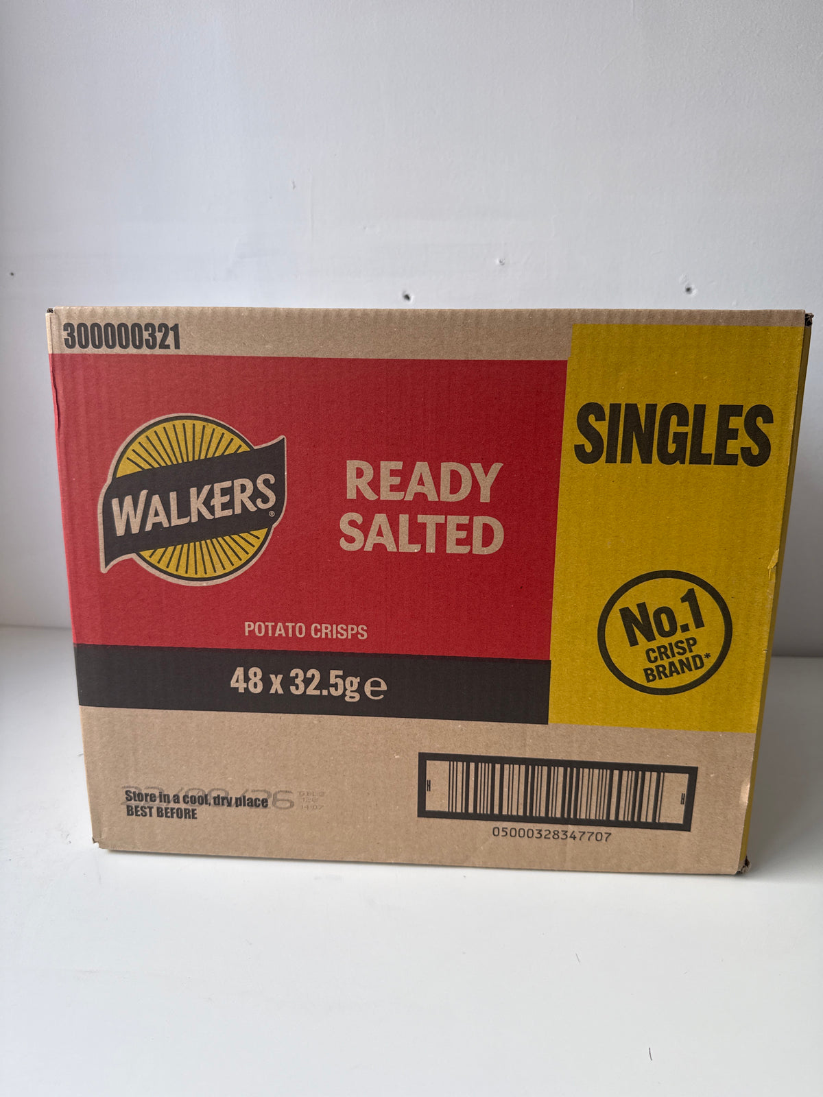 Walkers - Ready Salted (48x32.5g)