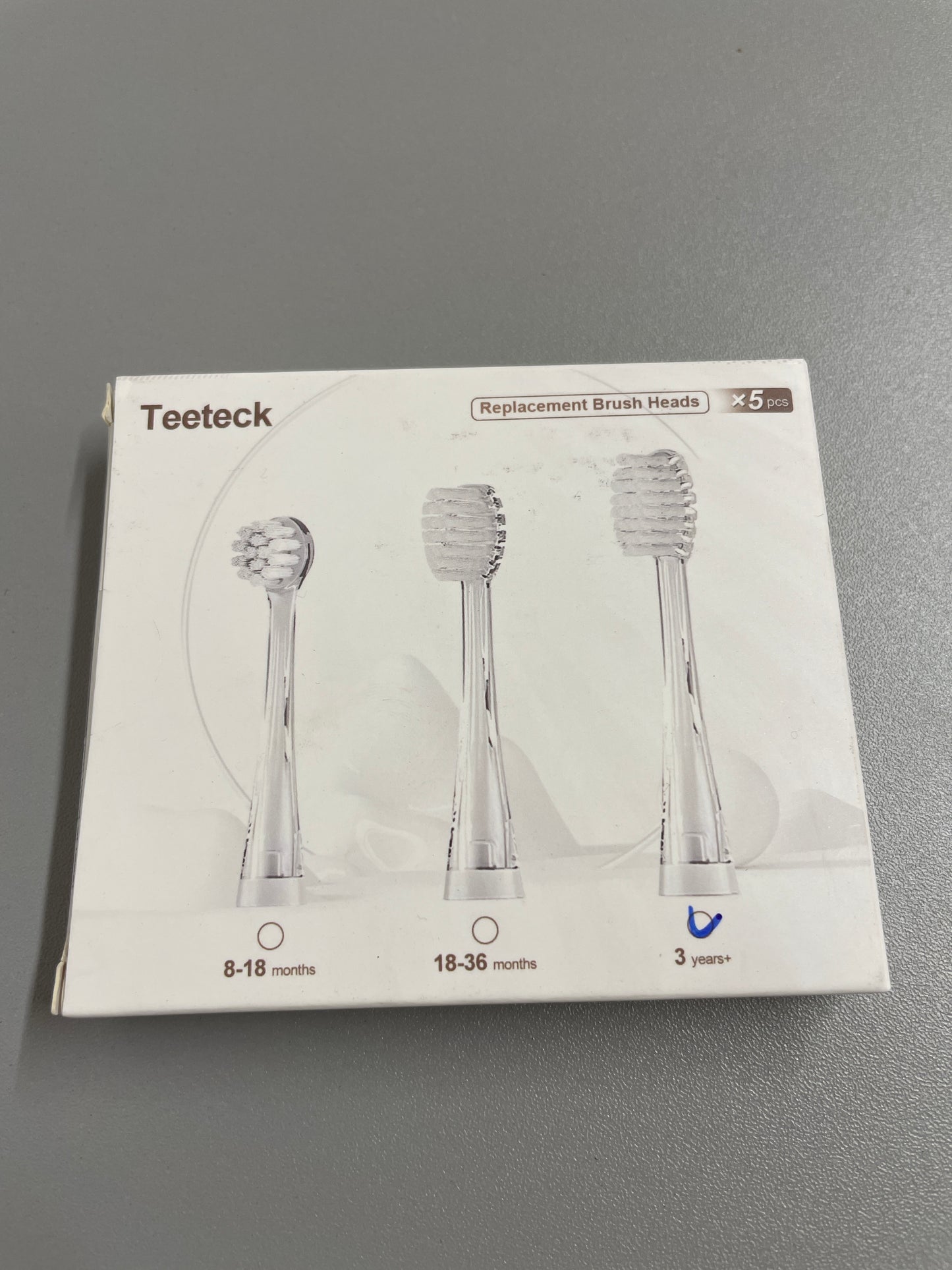 Teeteck - Replacement brush heads x5 3years+