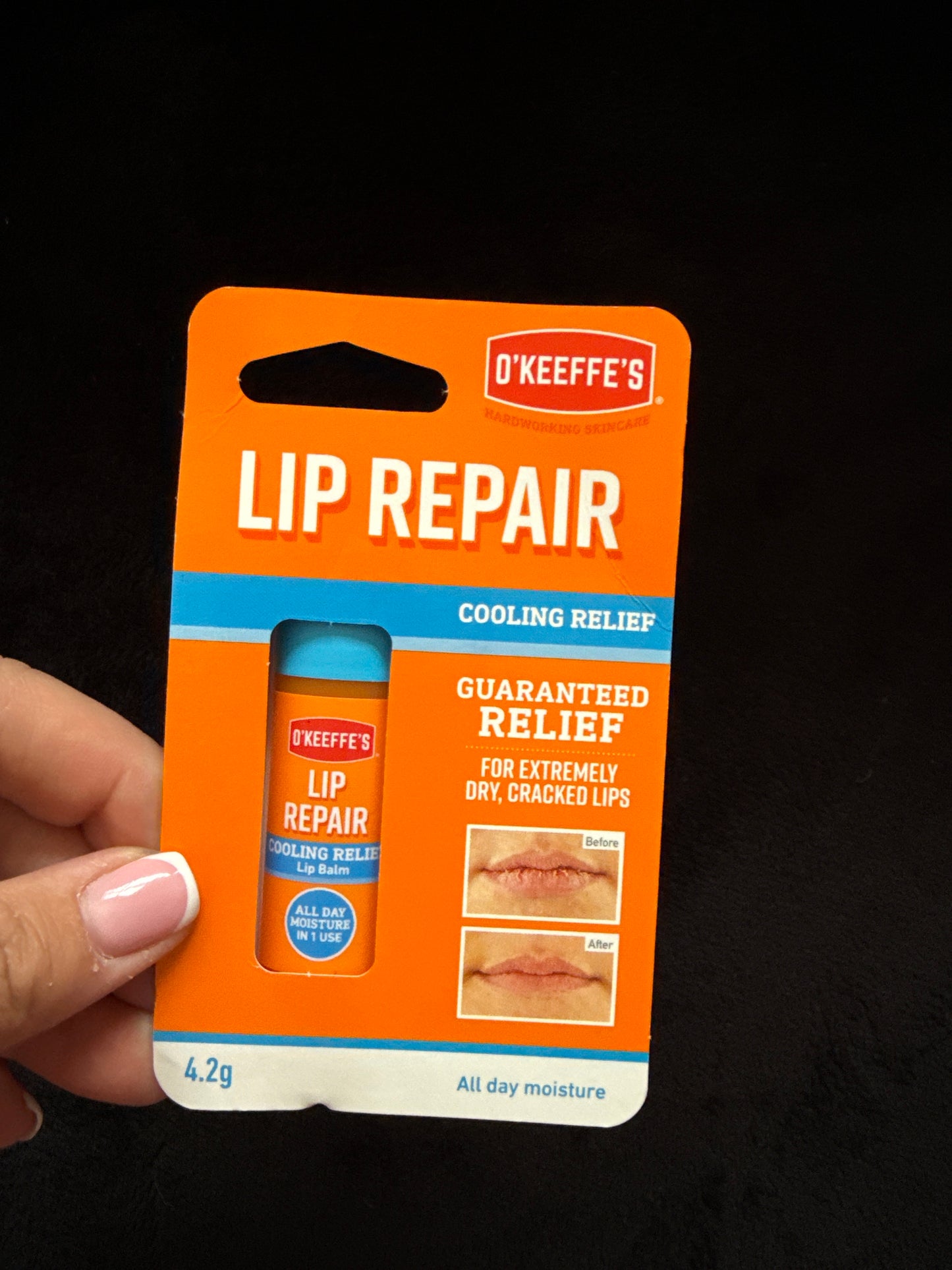 O’Keefes Lip Repair - Cooling relief