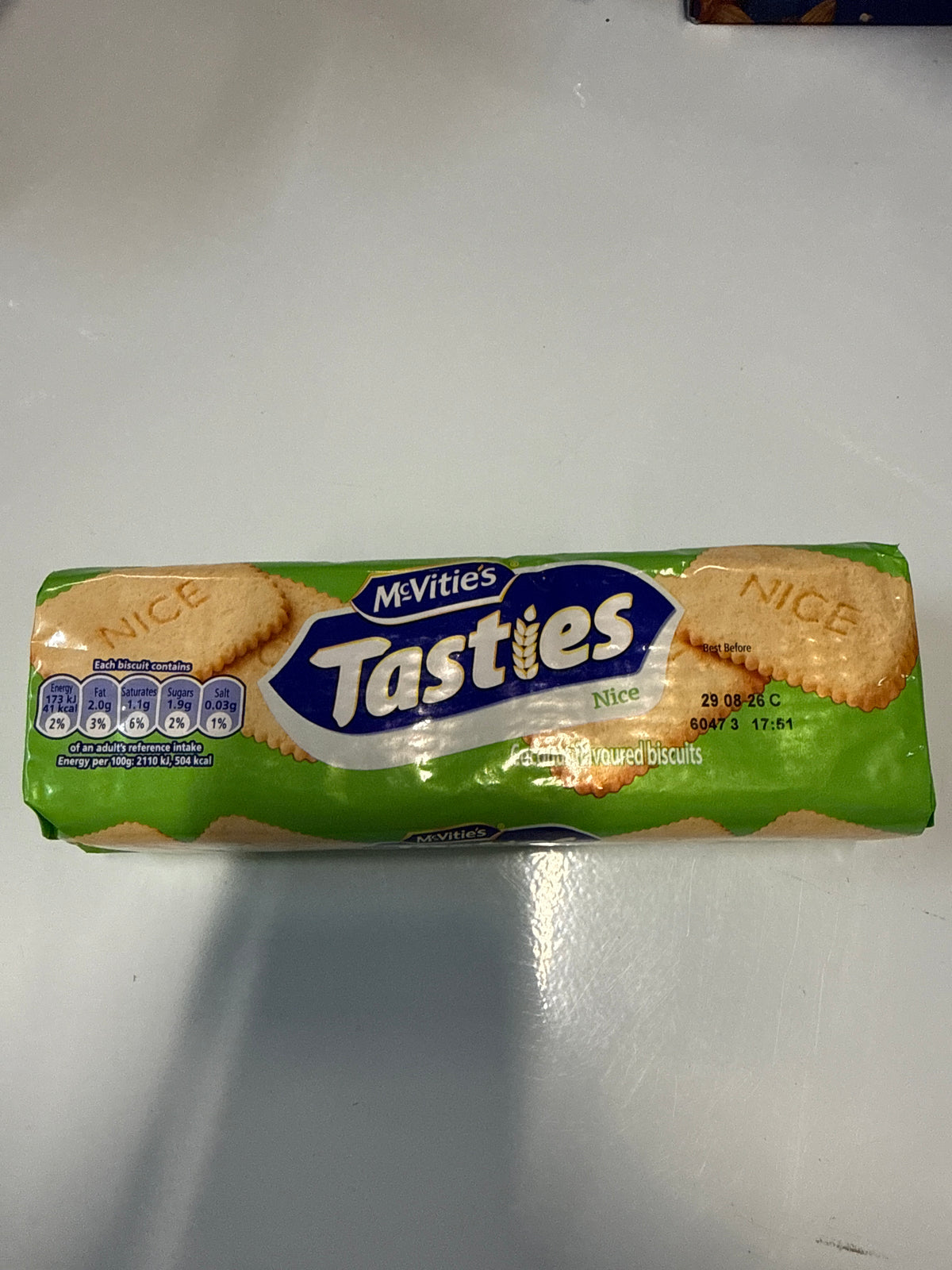 Mcvities Tasties Nice Biscuits
