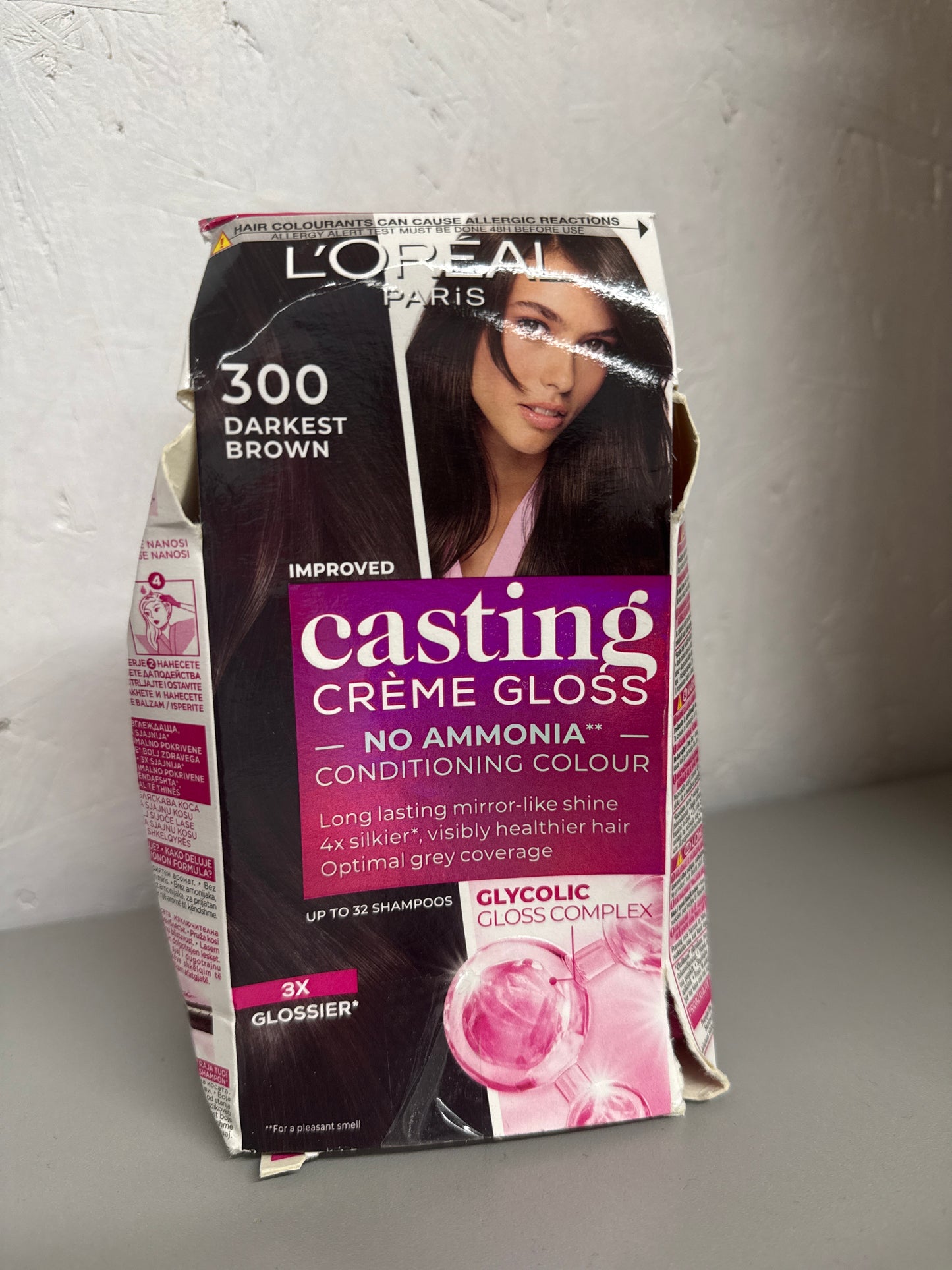 L’Oreal Casting Crème Gloss - Shade: 300 Darkest Brown