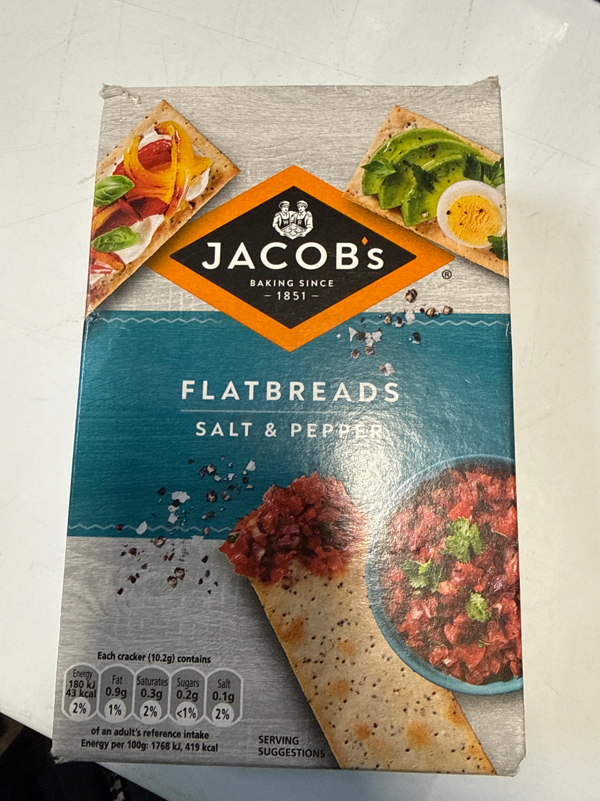 Jacobs Salt & Pepper Flatbreads