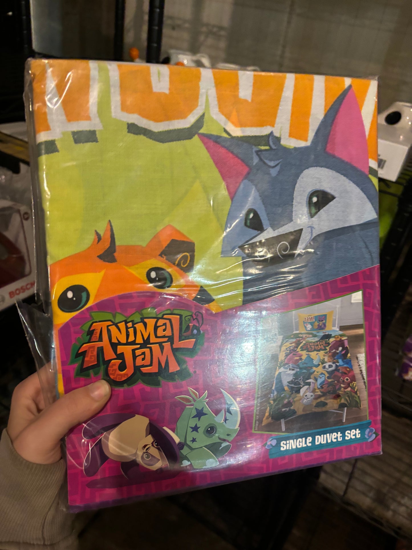 Animal Jam Single Duvet Set