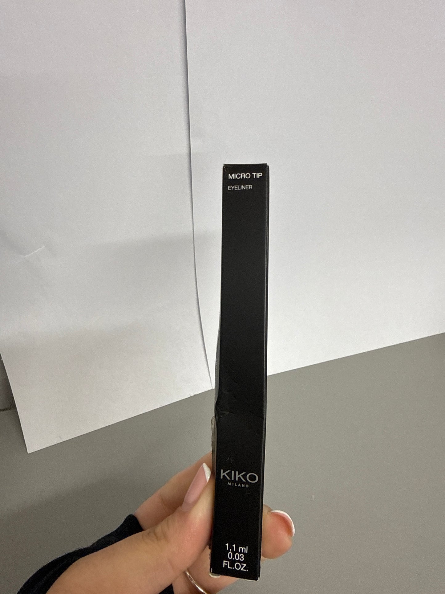 Kiko Micro Tip Eyeliner - black
