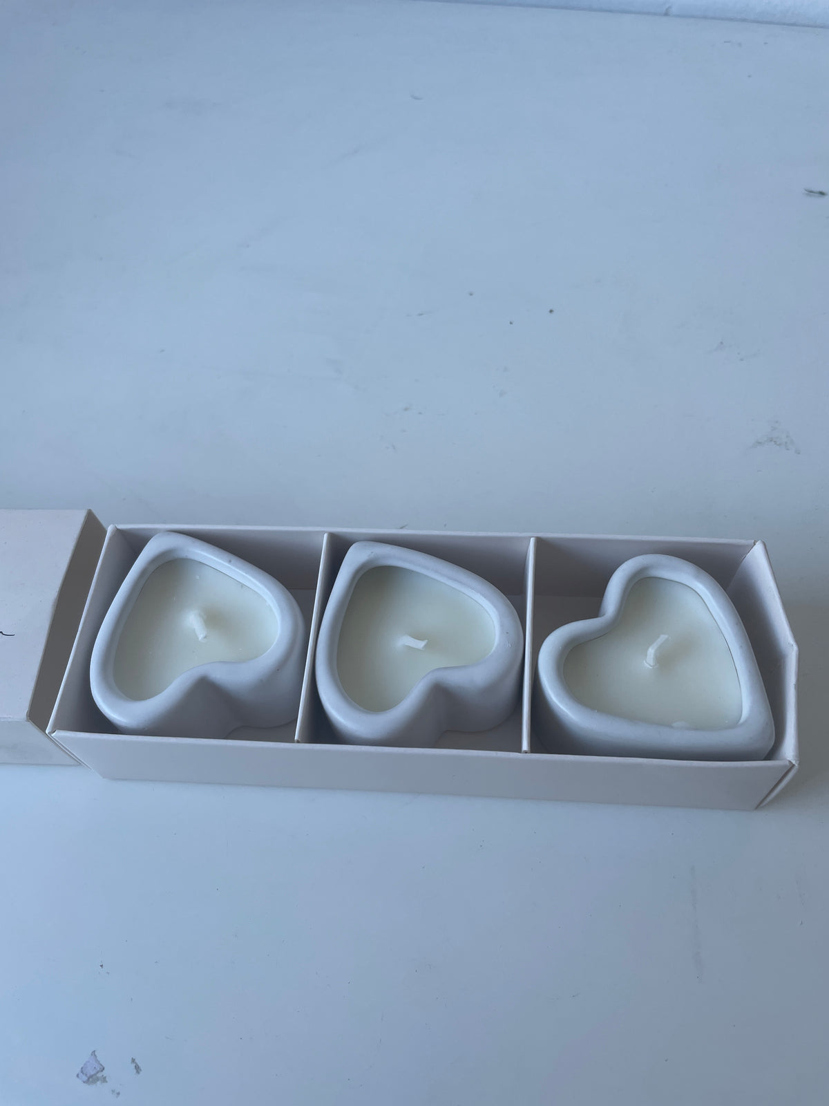 Mr & Mrs - Heart Candle Gift Set