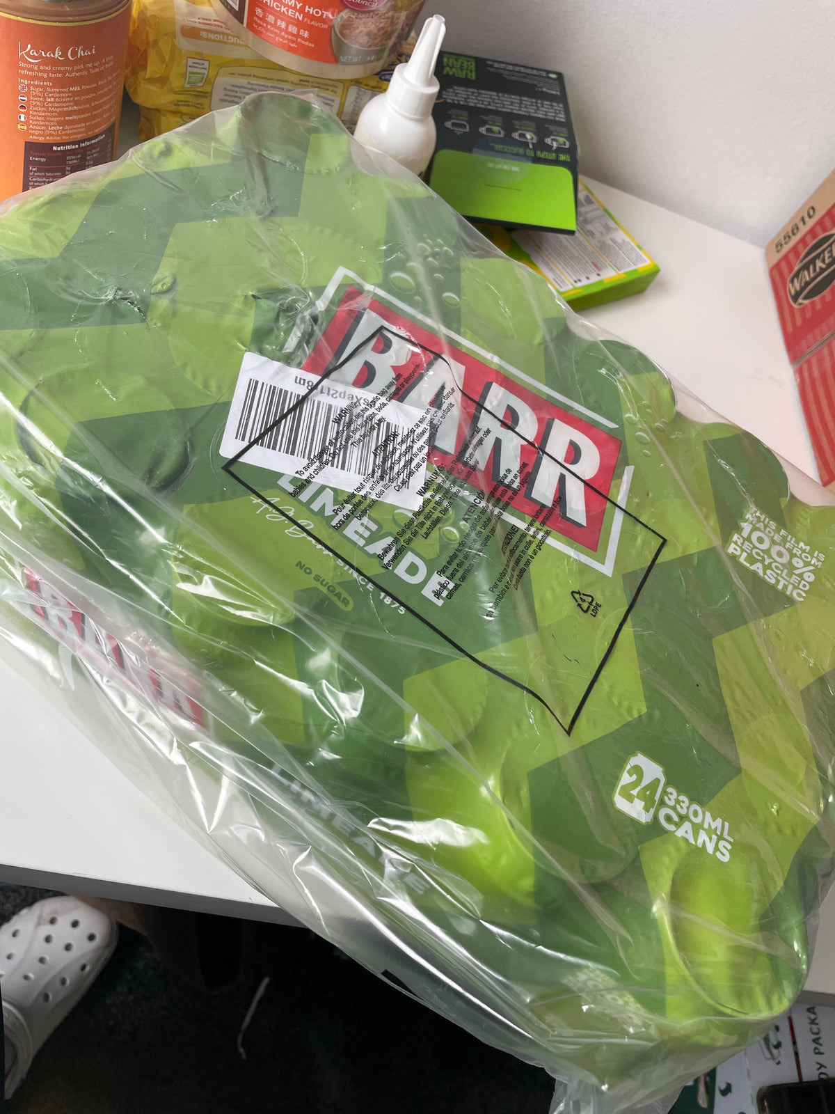 Barr limeade (24 cans)