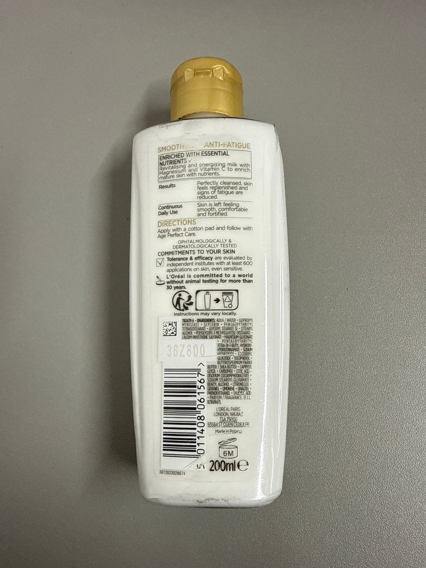 L'Oréal Paris Age Perfect Cleansing Milk 200ml