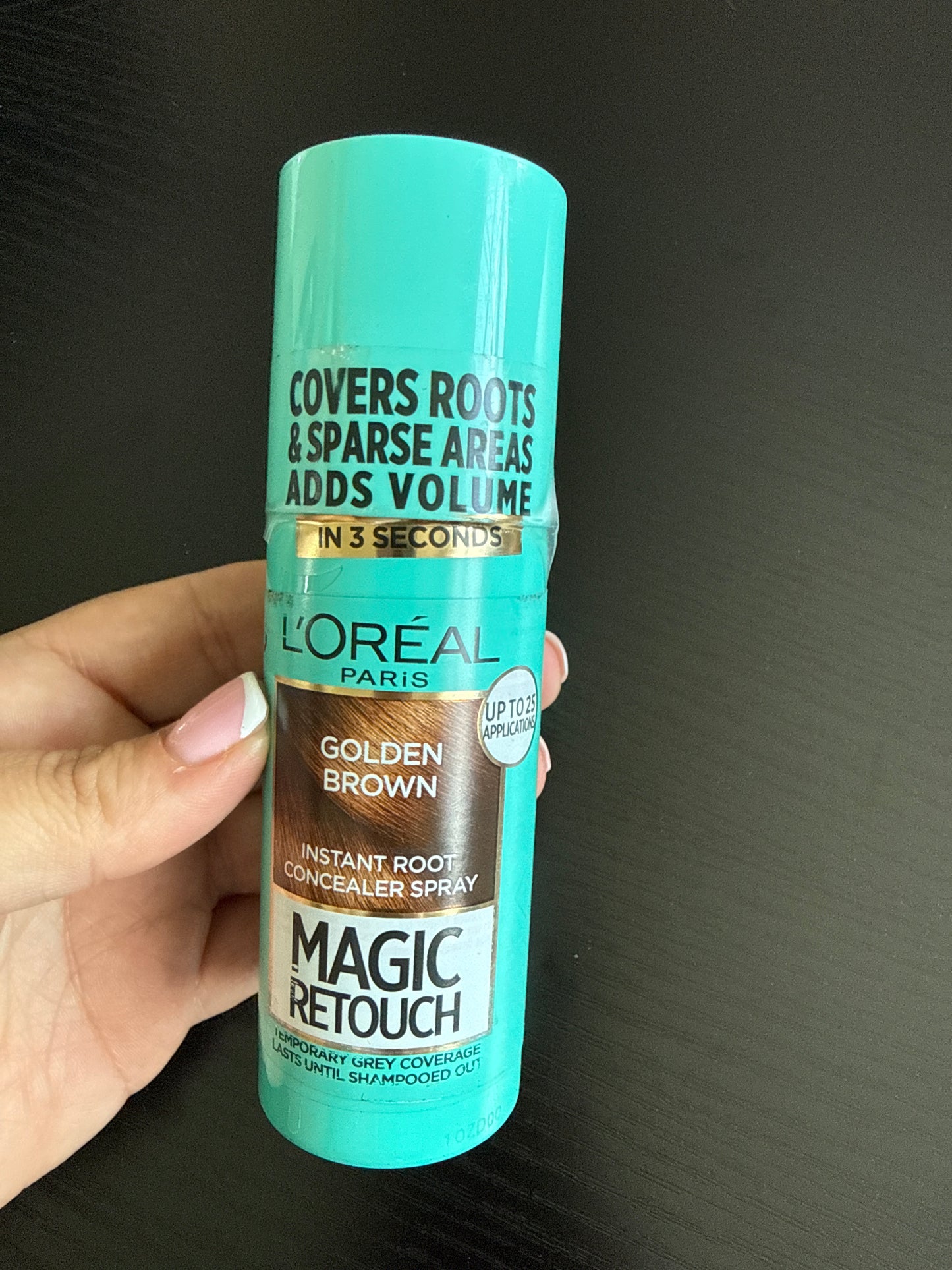 L'Oréal Paris Brown Magic Retouch Hair Colour Root Concealer Spray - 75ml - Shade: Golden Brown