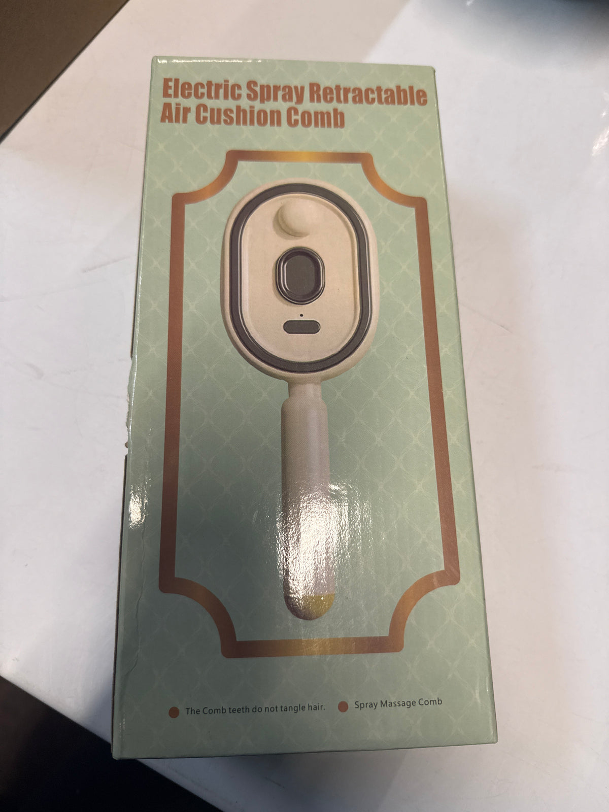 Electric Spray Retractable Air Cushion Comb