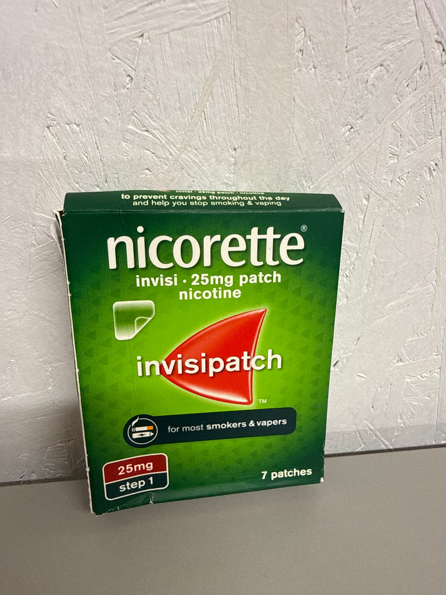 Nicorette - Invisipatch 25mg 7 patches