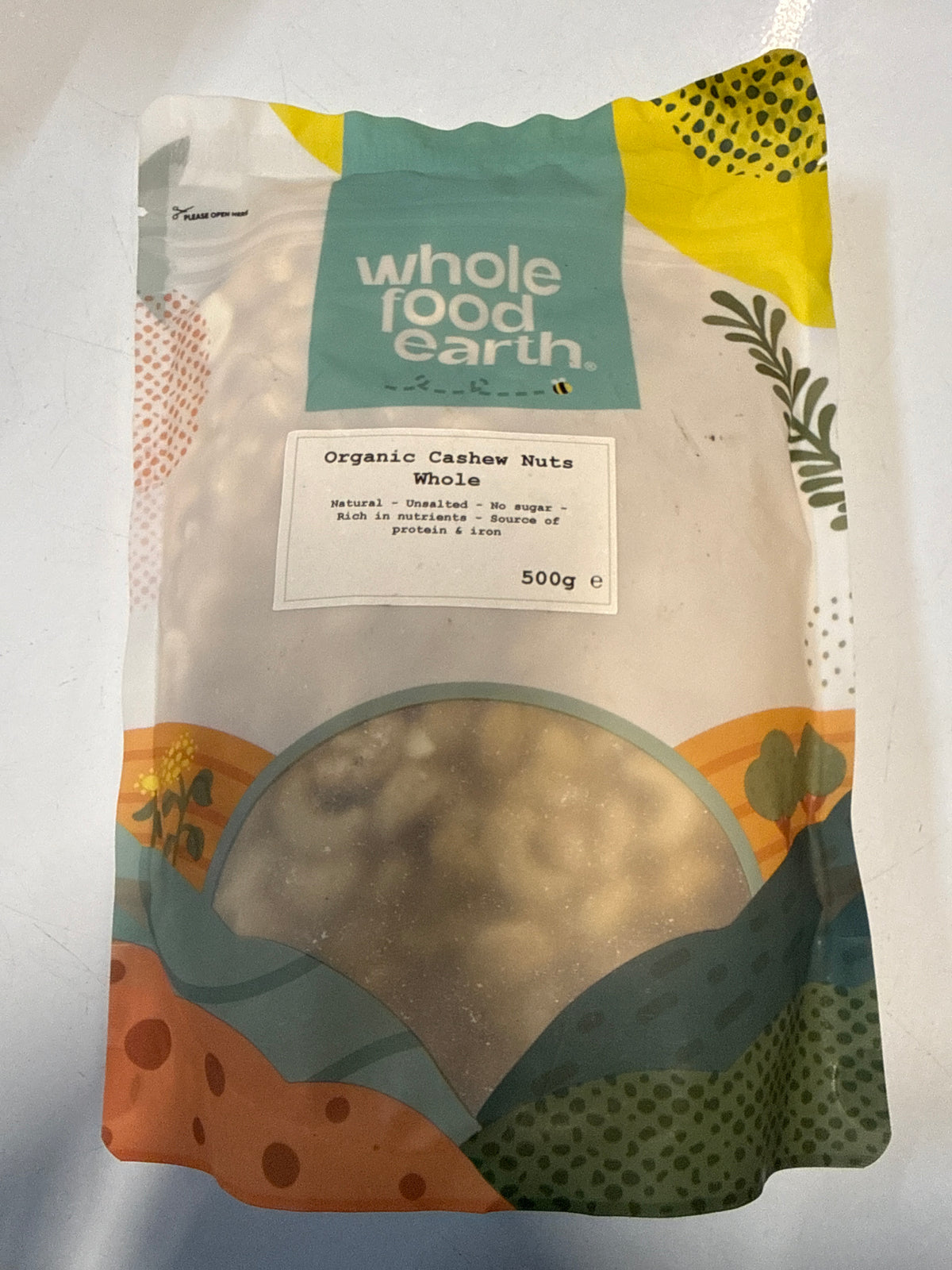 Organic Cashew Nuts Whole