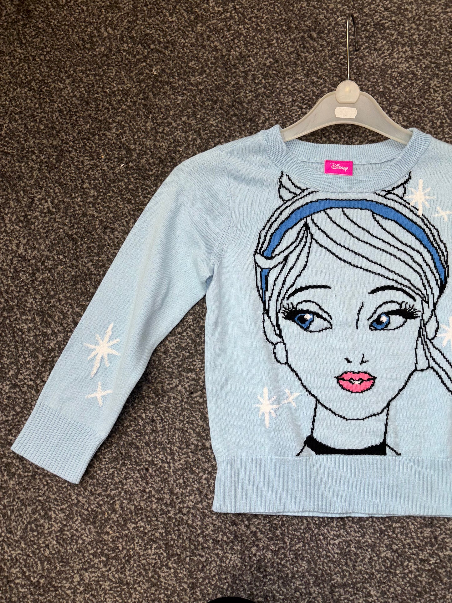Spotted Zebra x Disney (age 4-5) jumper