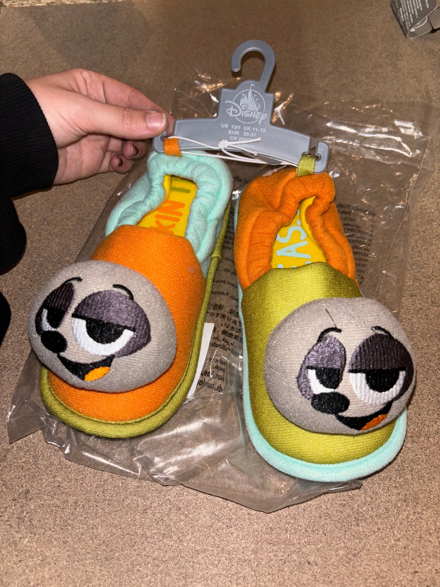Disney Store Zootopia Slippers - Children’s UK11-12