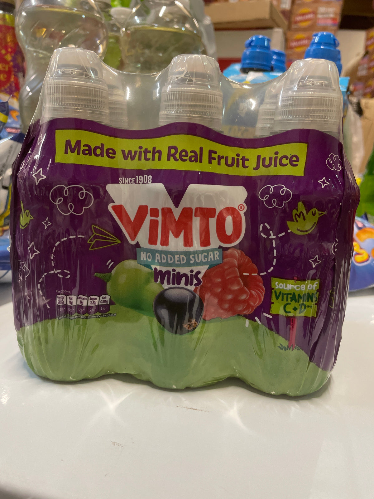Vimto No Added Sugar Minis