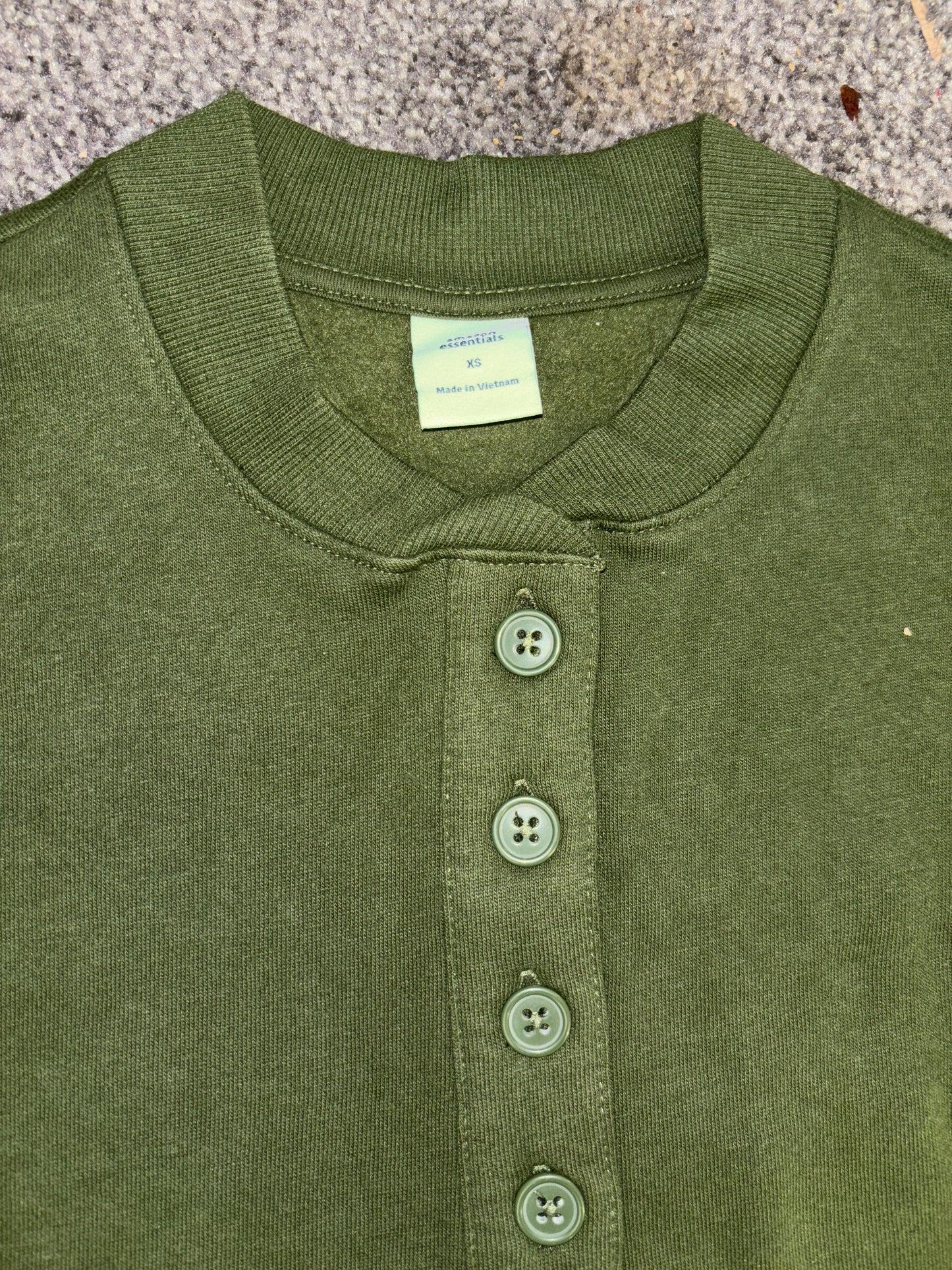 Amazon Essentials (XS) Khaki Jumper Dress