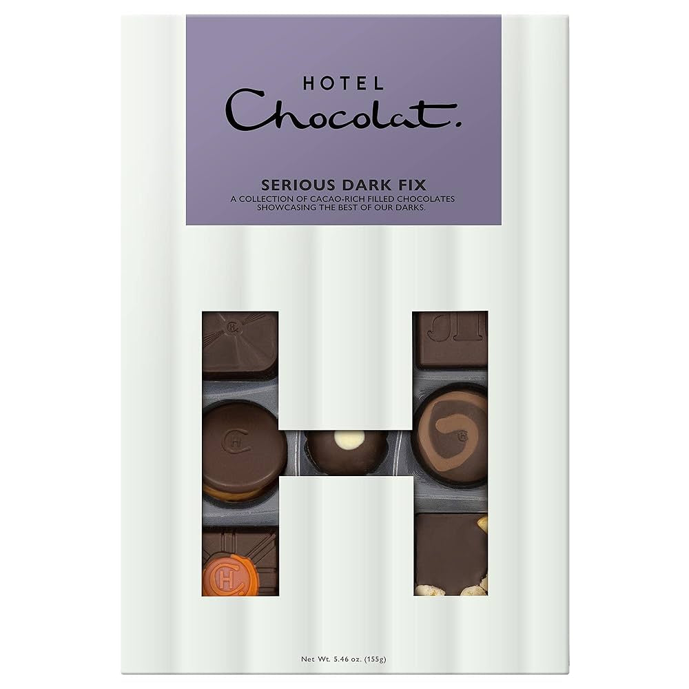Hotel Chocolate Serious Dark Fix H Box