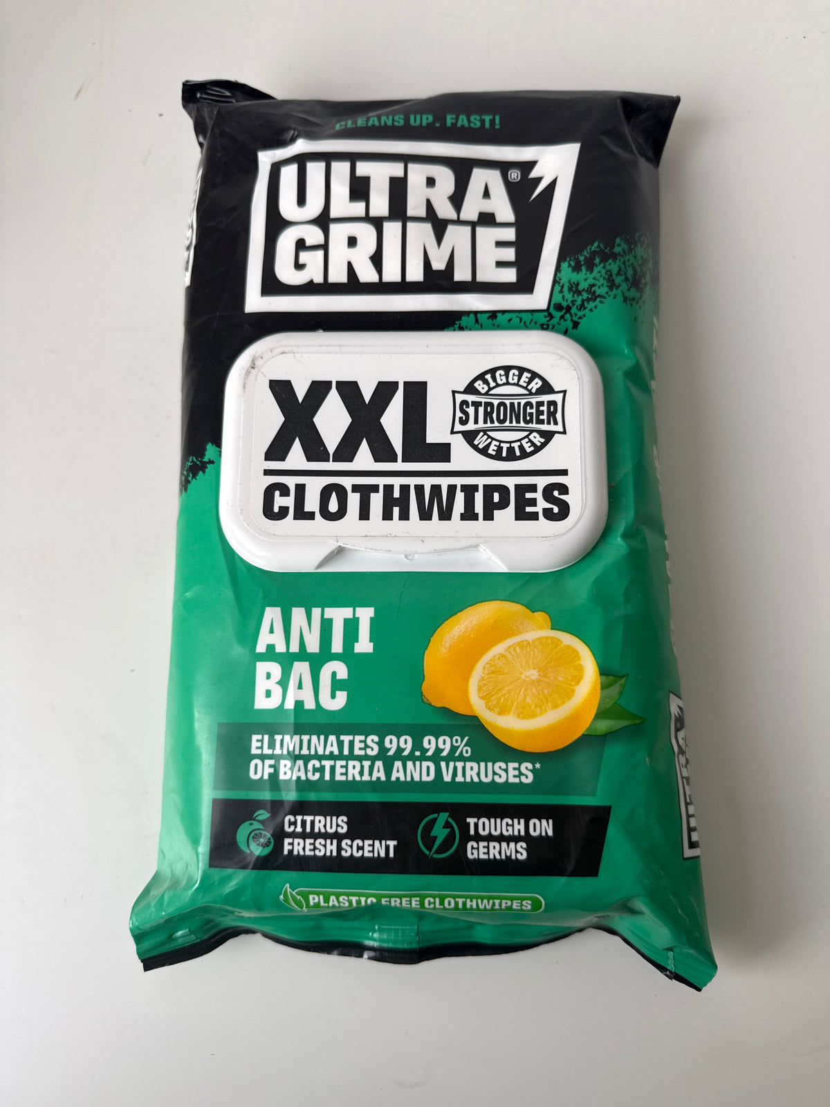 Ultra Grime - XXL Anti Bac Cloth Wipes