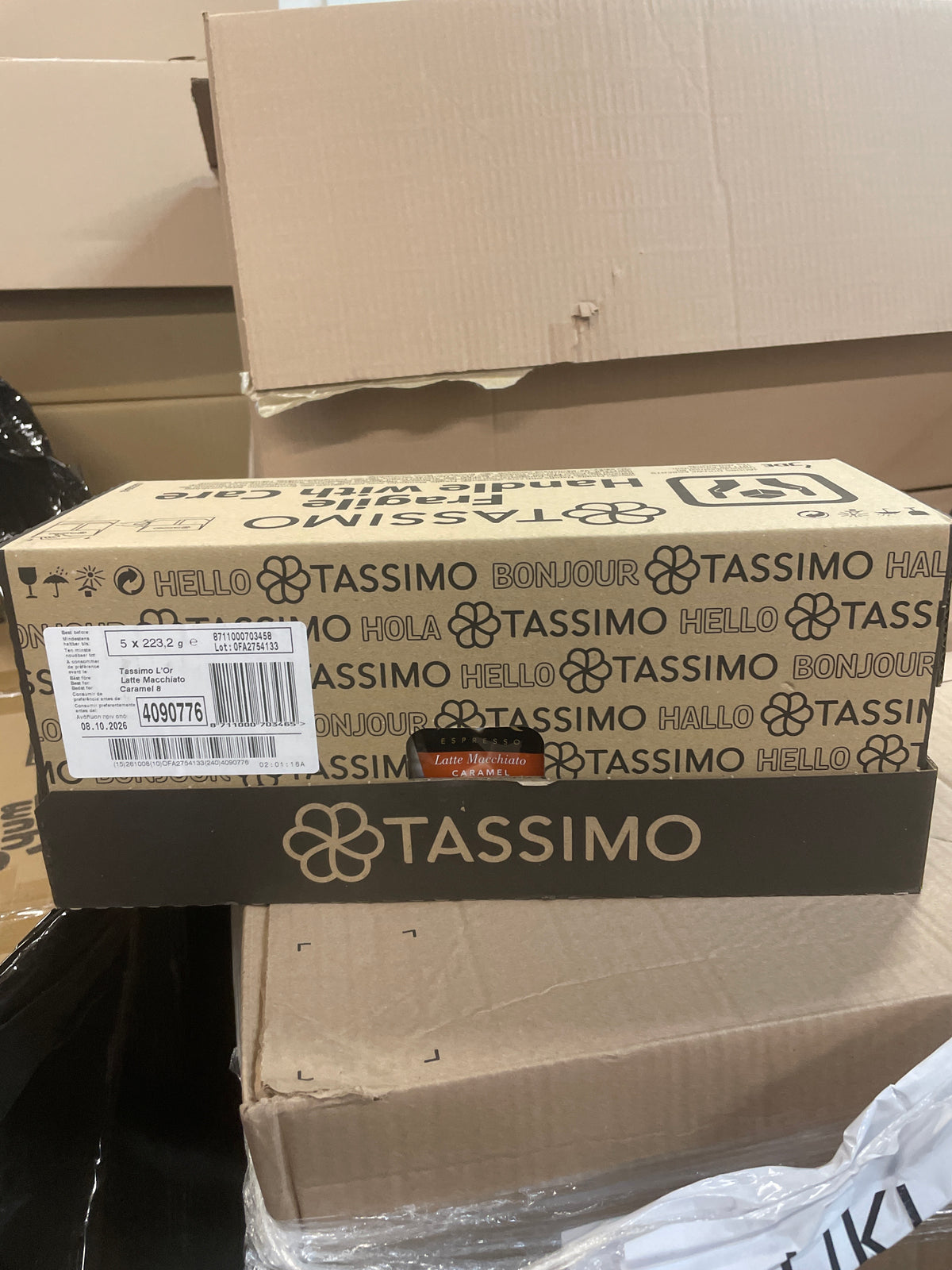 Tassimo L’Or Latte Macchiato Caramel (5xPacks of 8 pods)