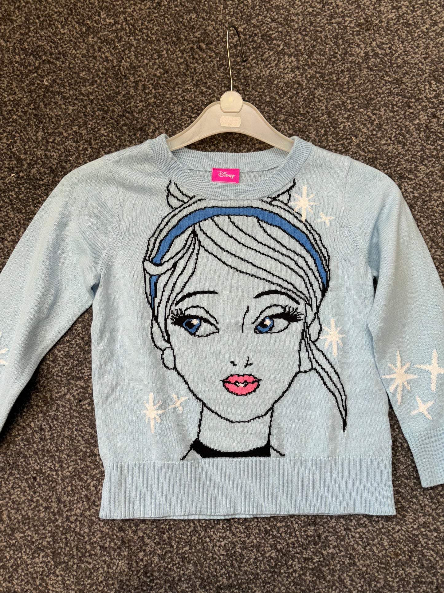 Spotted Zebra x Disney (age 4-5) jumper