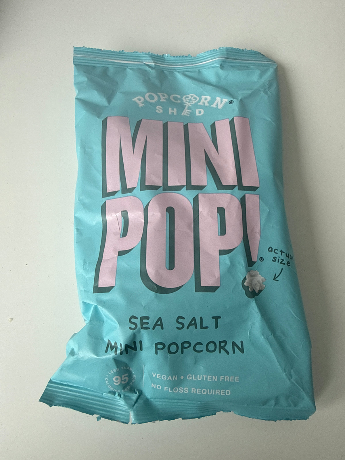 Popcorn shed - Mini pop sea salt mini popcorn 20g