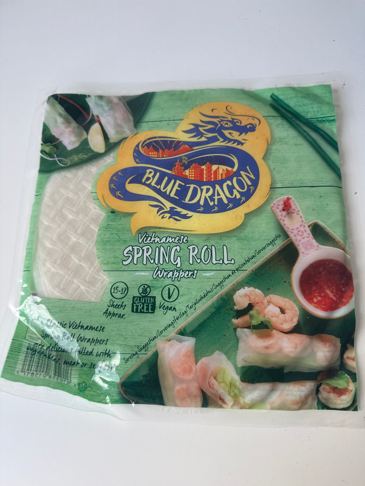 Blue dragon - Vietnamese spring roll wrappers