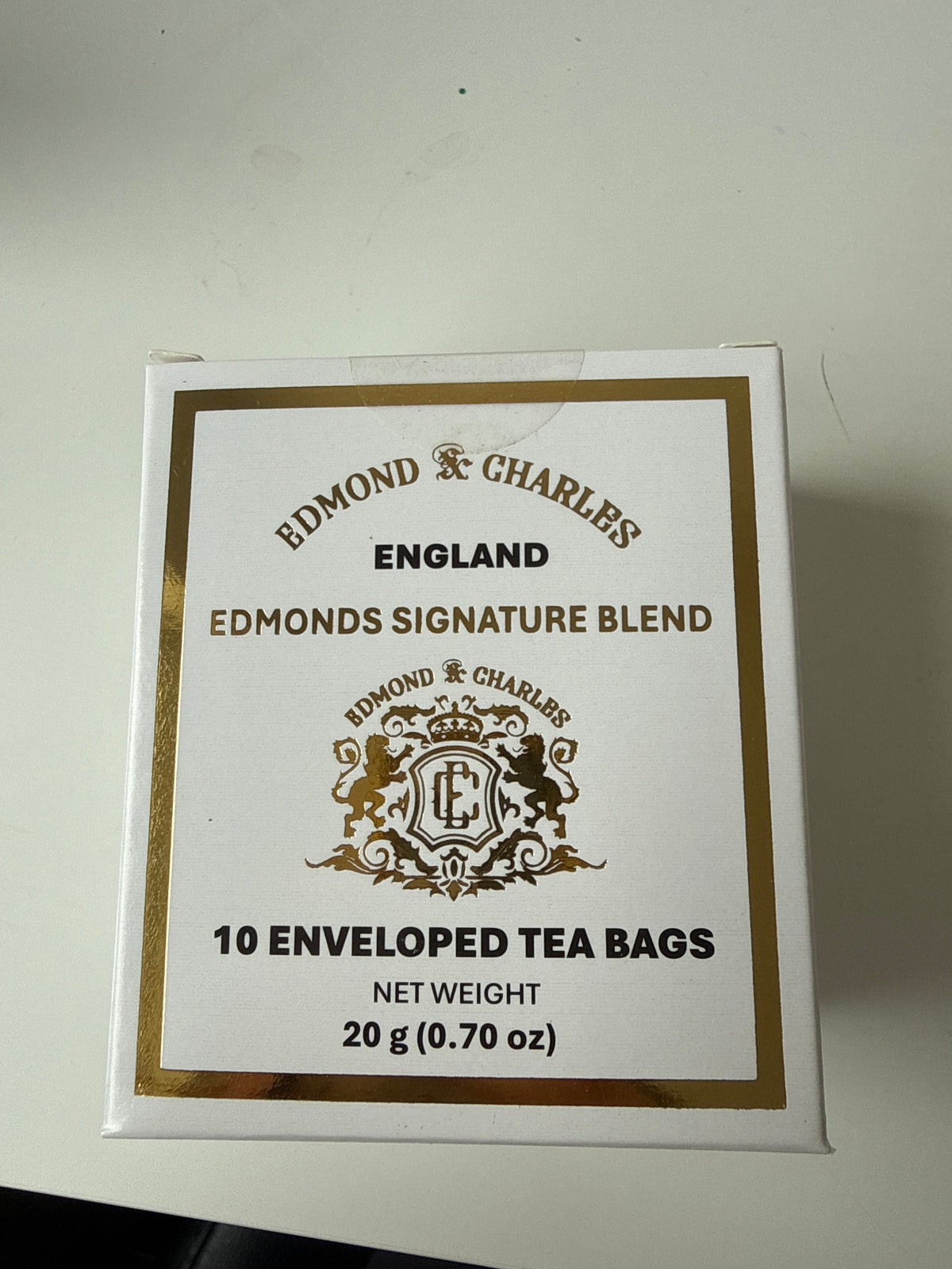 POS - Edmond & Charles 10 Envelope Tea Bags