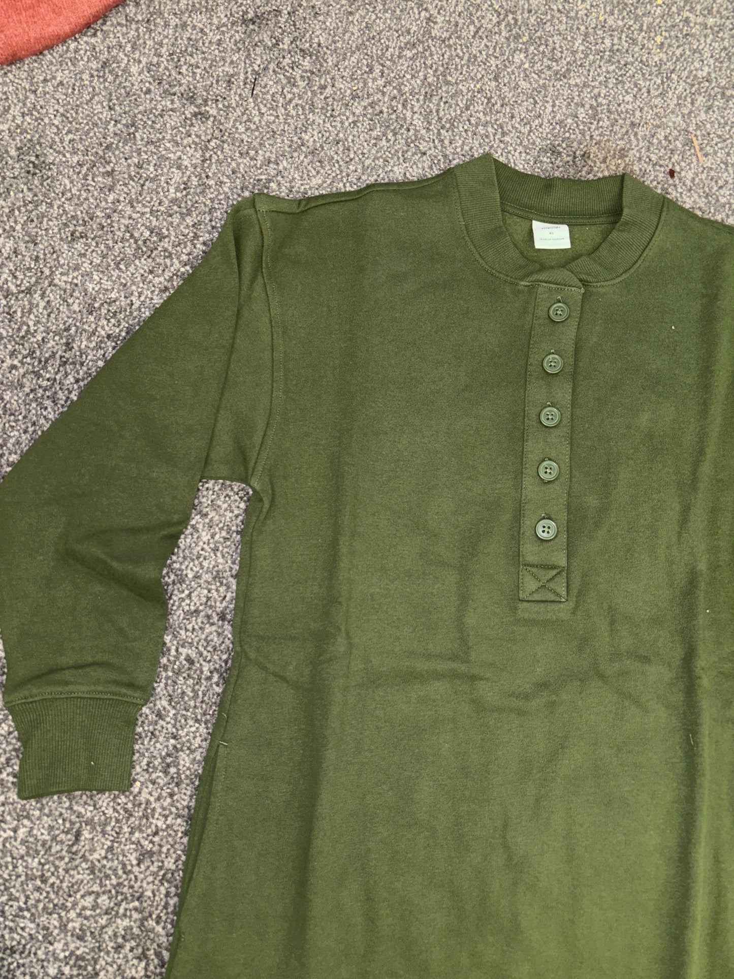Amazon Essentials (XS) Khaki Jumper Dress