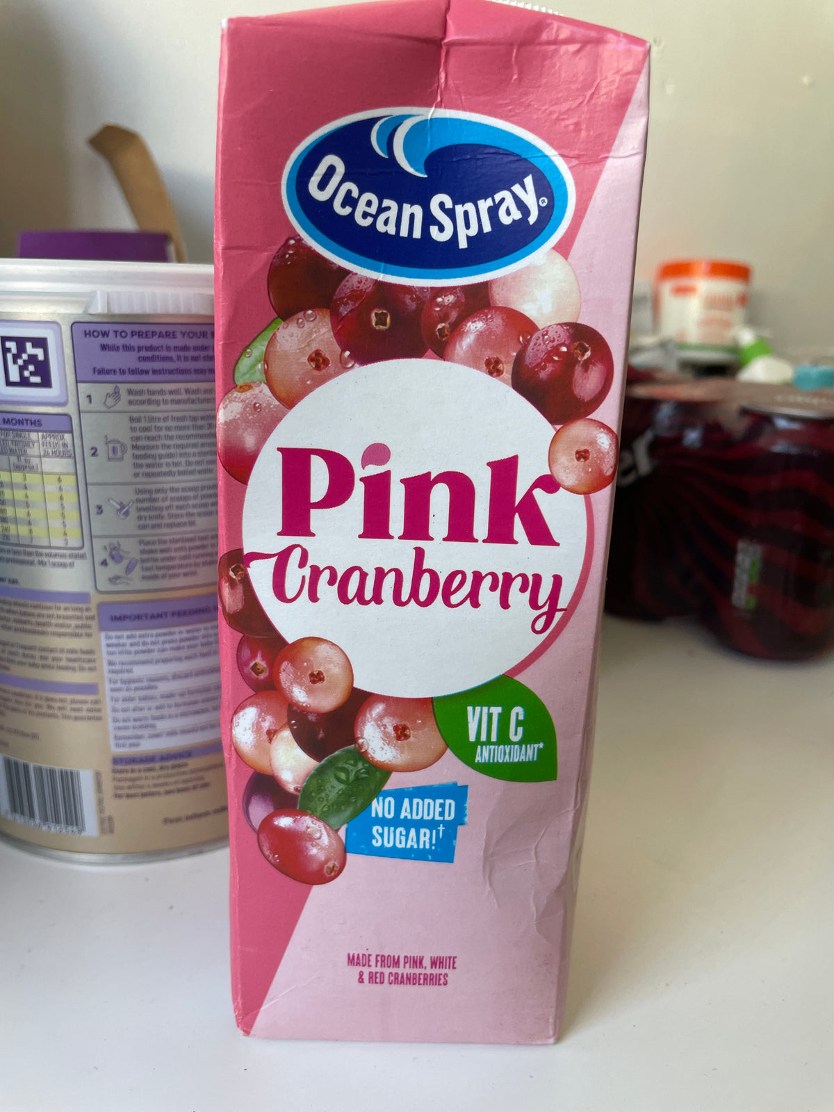 Ocean Spray - Pink Cranberry 1L