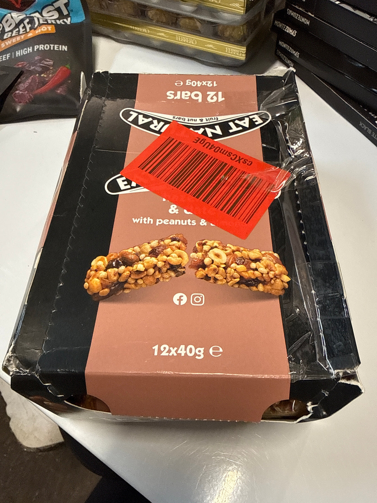 Eat Natural Hazlenut & Date 12pk