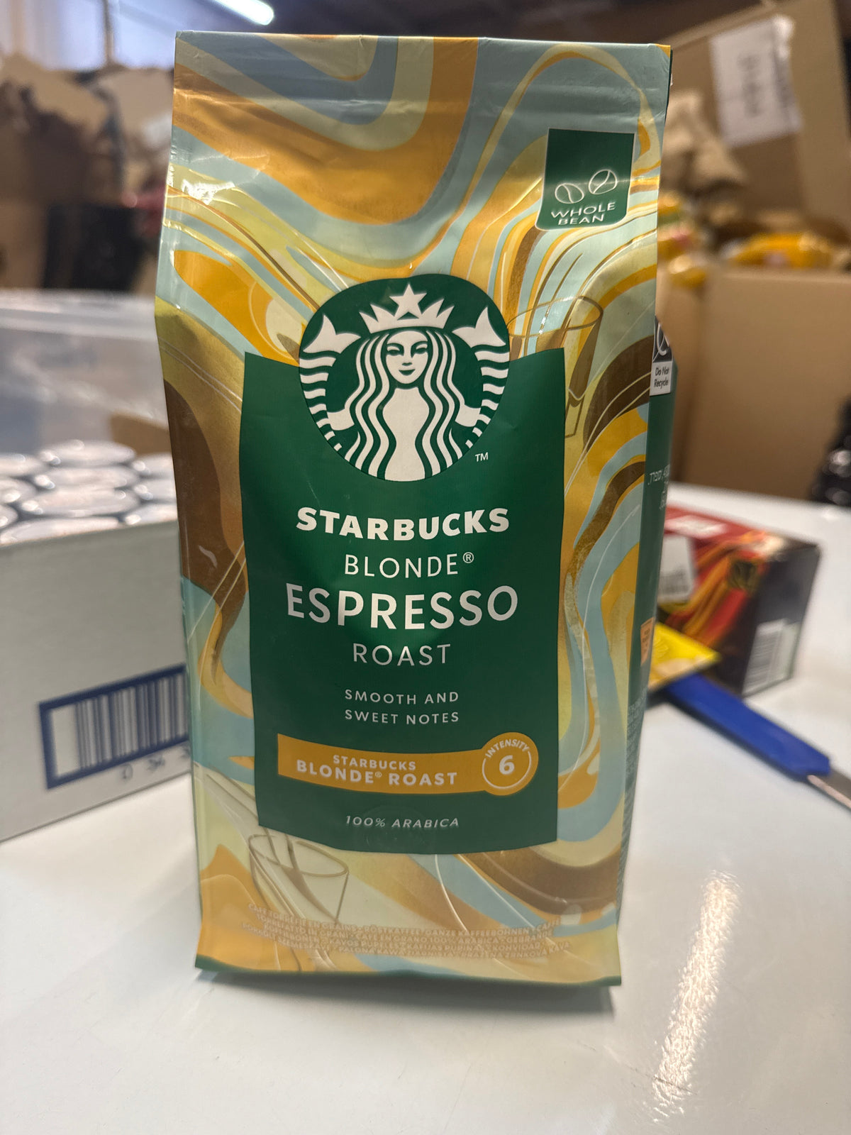 Starbucks Blonde Espresso Roast Whole Bean 450g